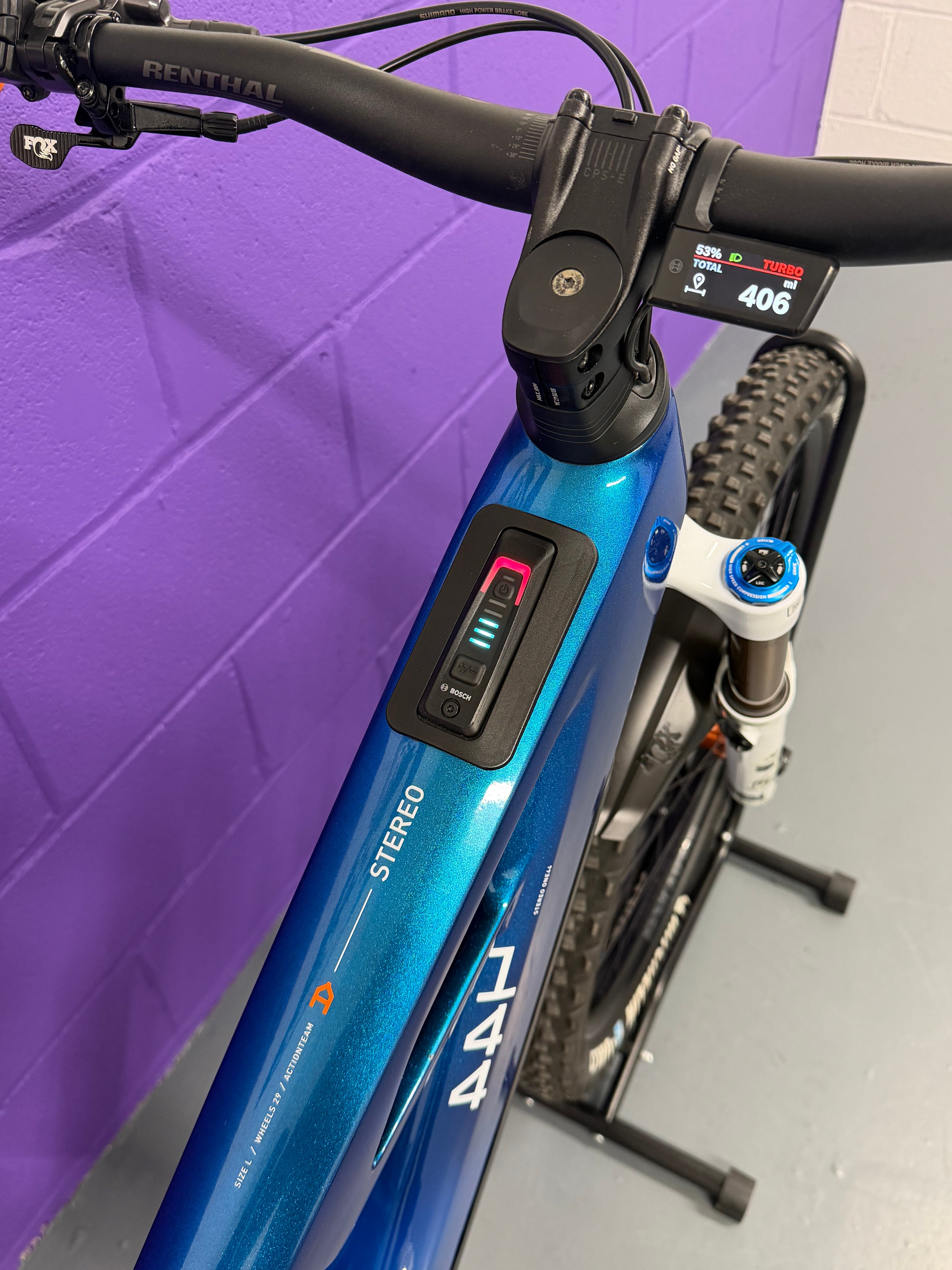 2025 Cube Stereo Hybrid One44 Action Team / EMTB / E-BIKE