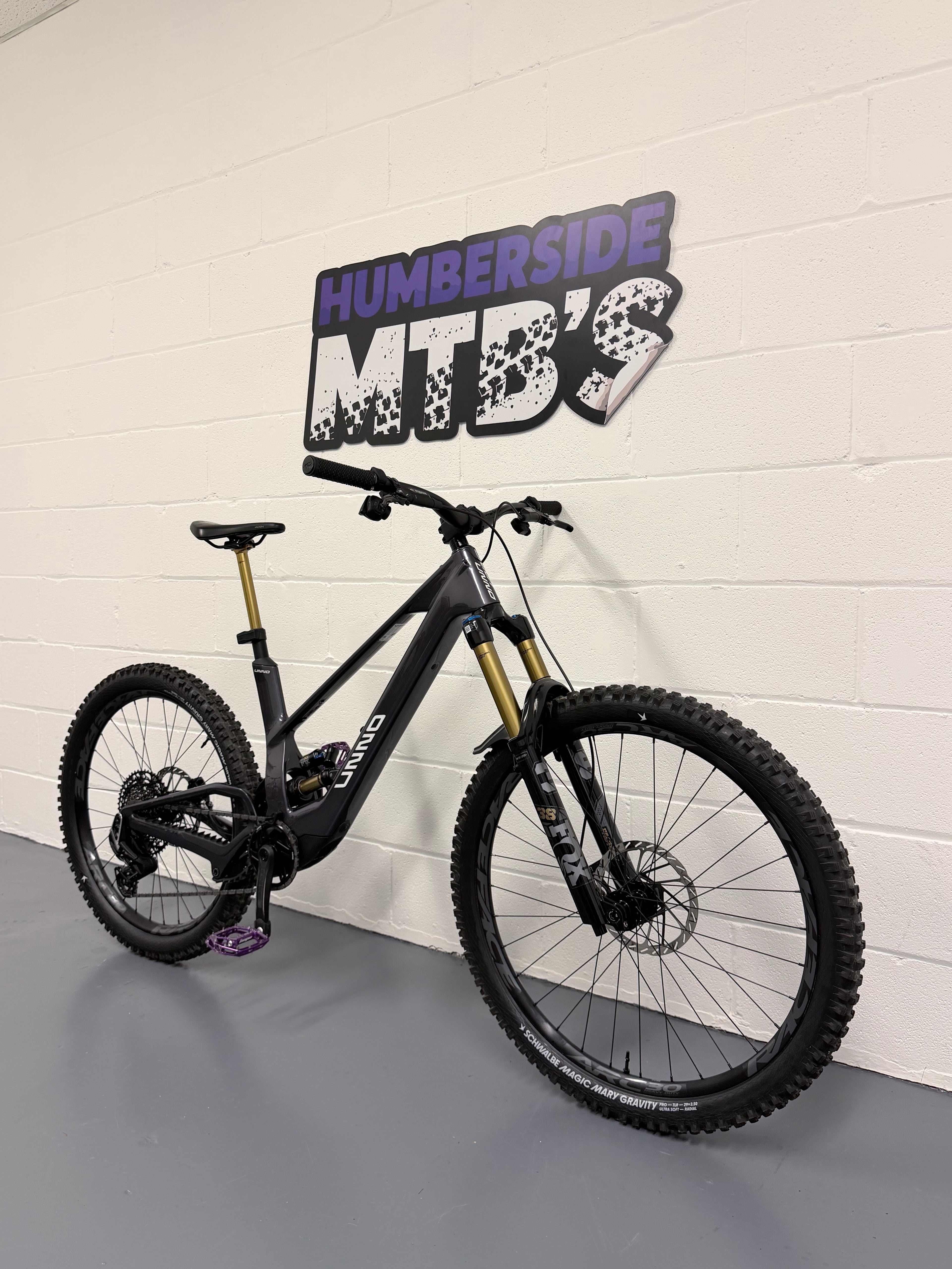 S2 - 174 MILES!! - 2026 Unno Mith Race UPGRADED Full Suspension Electric Mountain Bike - EMTB - MTB