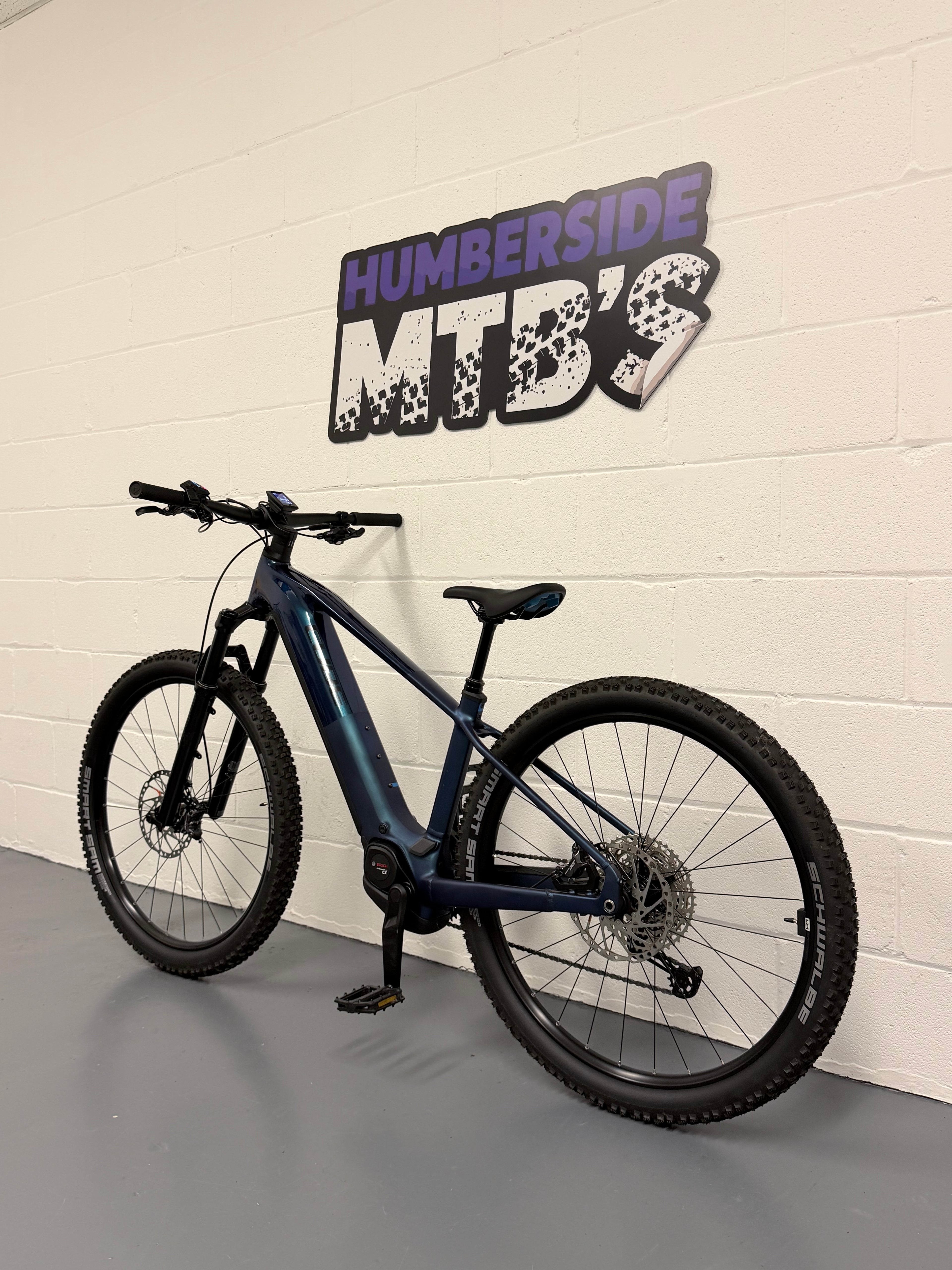 Medium - 2025 Cube Reaction Hybrid SLX 800 Full Suspension Electric Mountain Bike - EMTB - MTB