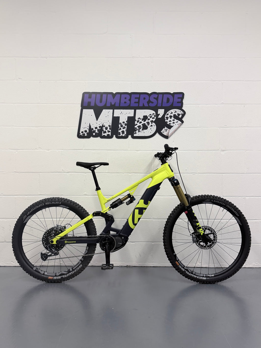 LARGE - 99 MILES! - HUSQVARNA HC5 FULL SUSPENSION ELECTRIC MOUNTAIN BIKE - EMTB - MTB