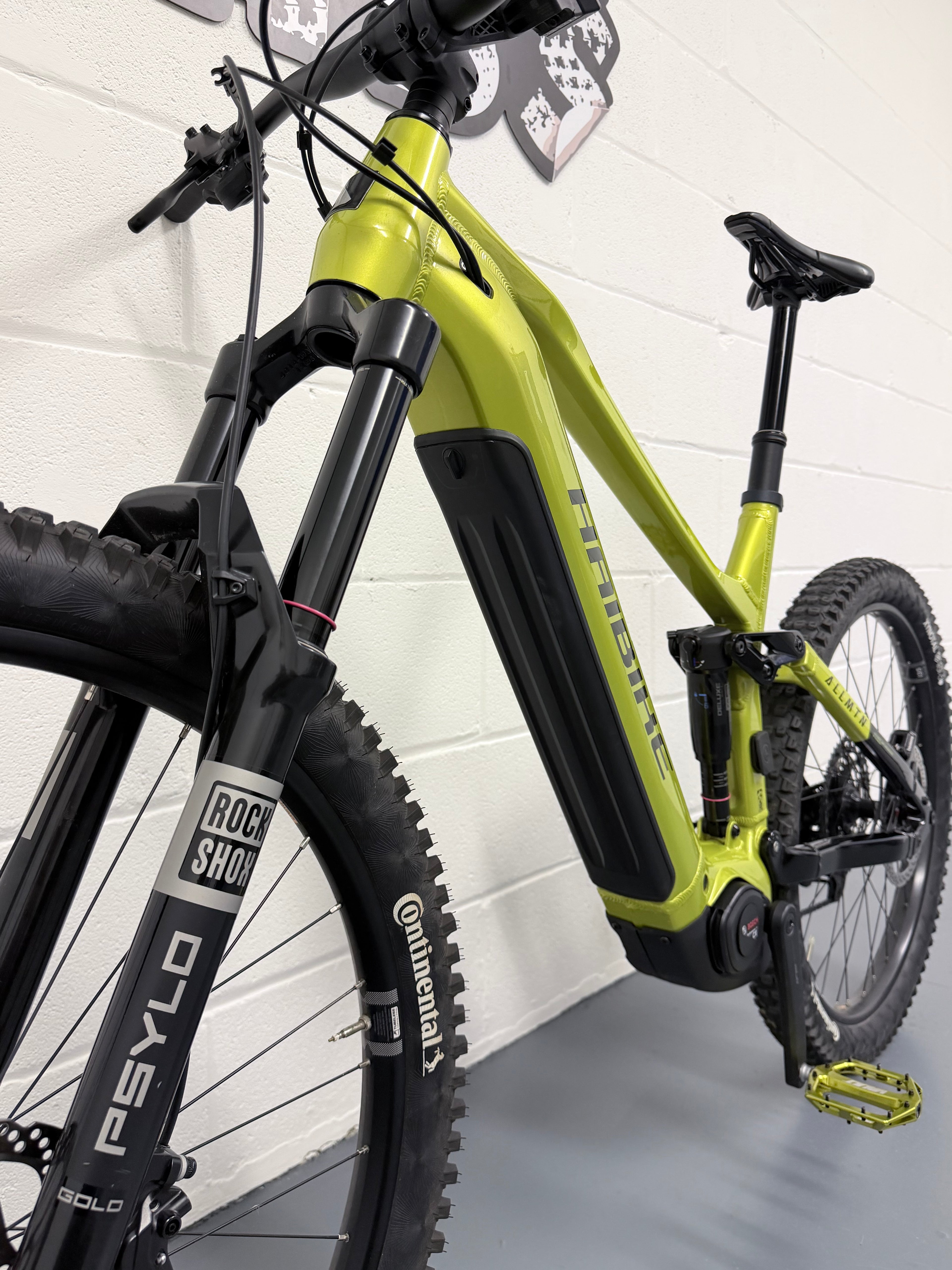 Large - 2025 HAIBIKE ALLMTN 6 Full Suspension Mountain Bike - EMTB