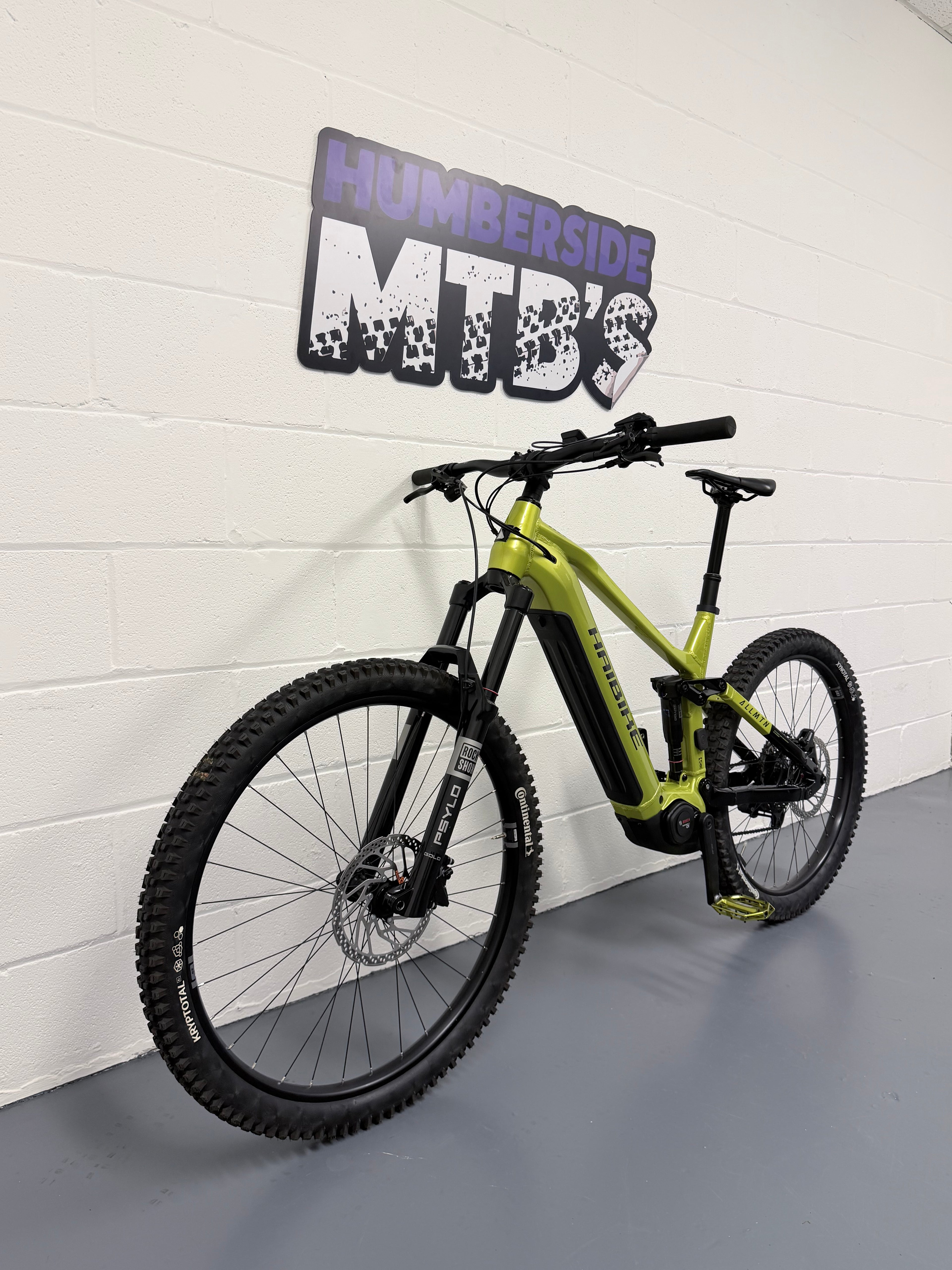 Large - 2025 HAIBIKE ALLMTN 6 Full Suspension Mountain Bike - EMTB