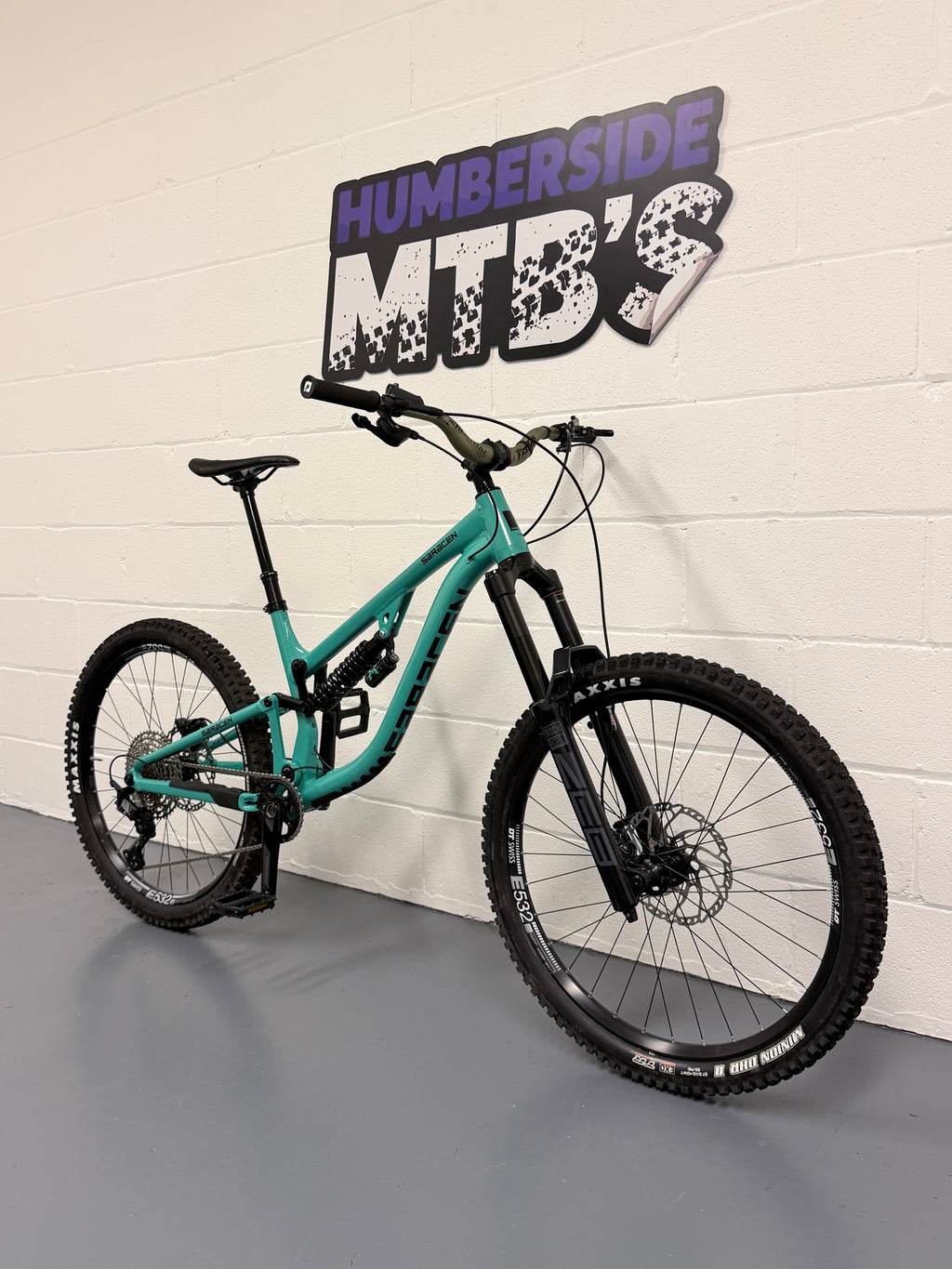 Large - 2025 Saracen Ariel 80 Full Suspension Mountain Bike - MTB - UPGRADED