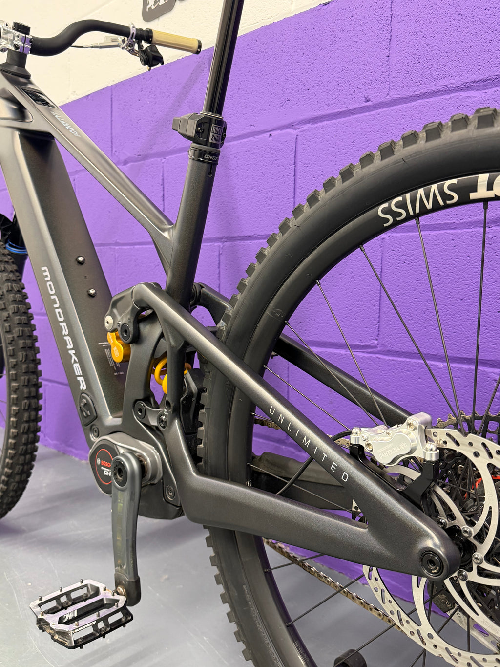 M/L - 2026 Mondraker Crafty Unlimited Icon 24/60 - 78 MILES / EMTB / E-BIKE / MTB