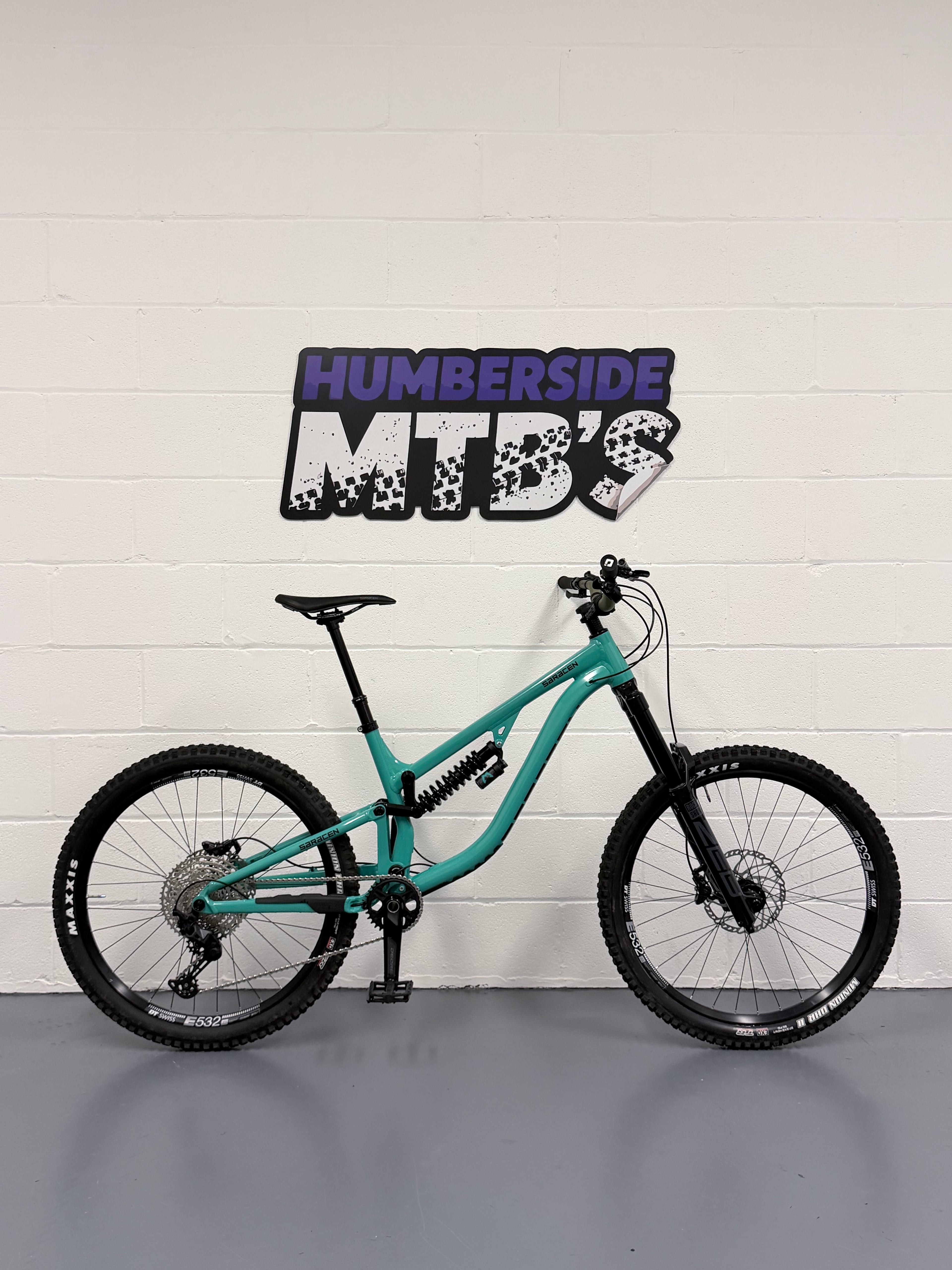Large - 2025 Saracen Ariel 80 Full Suspension Mountain Bike - MTB - UPGRADED