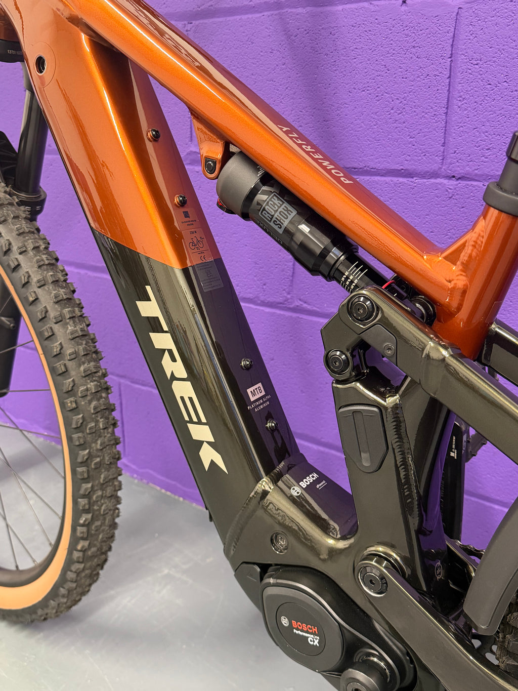 Medium / 2027 Trek Powerfly FS+ 4 - 12 MILES! / EMTB / E-BIKE / MTB