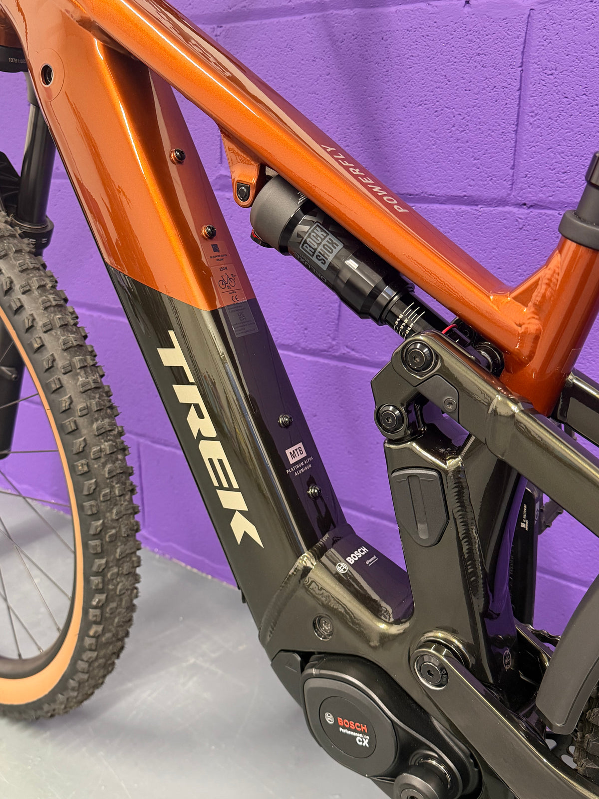 Medium / 2027 Trek Powerfly FS+ 4 - 12 MILES! / EMTB / E-BIKE / MTB