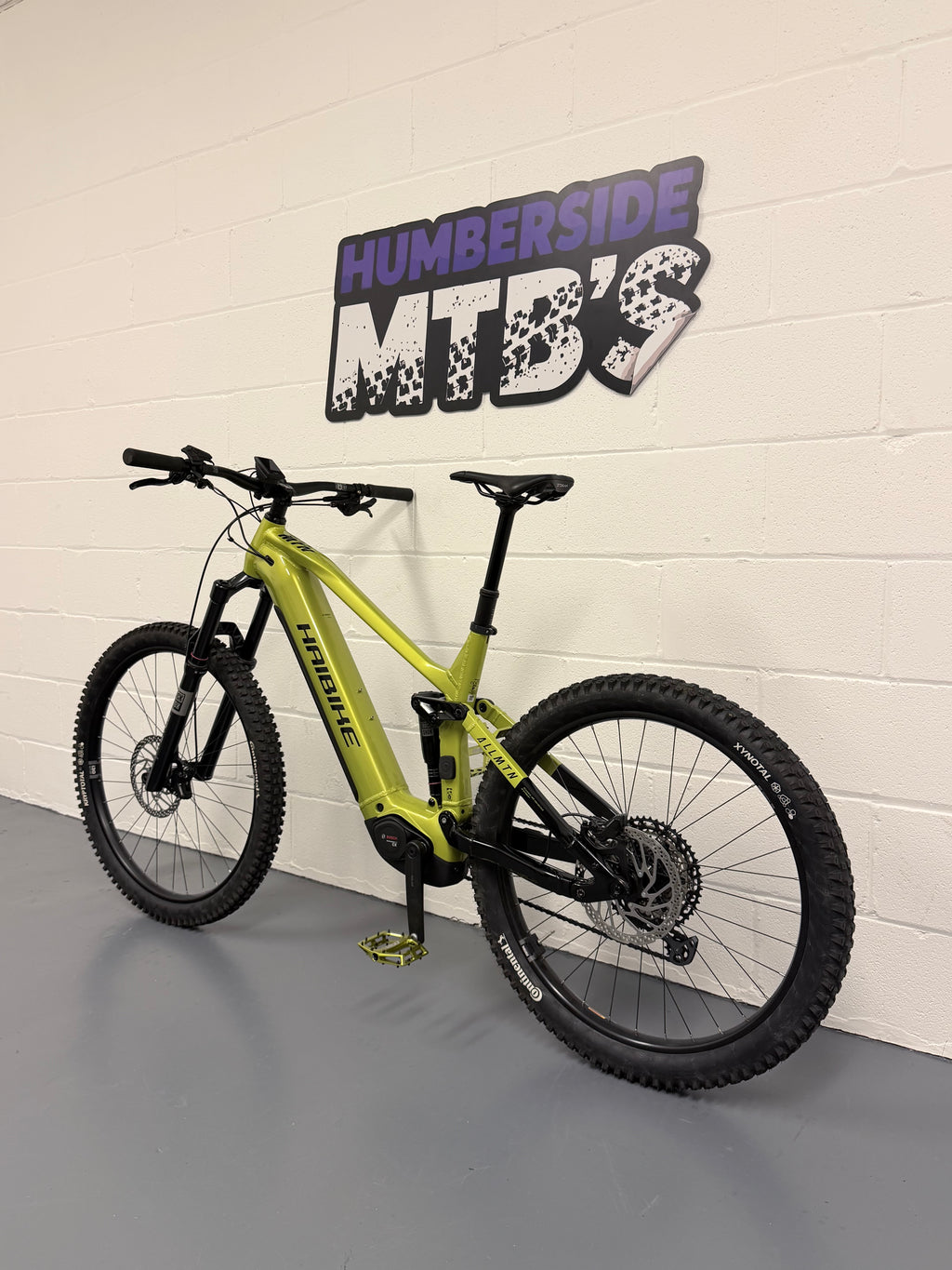 Large - 2025 HAIBIKE ALLMTN 6 Full Suspension Mountain Bike - EMTB