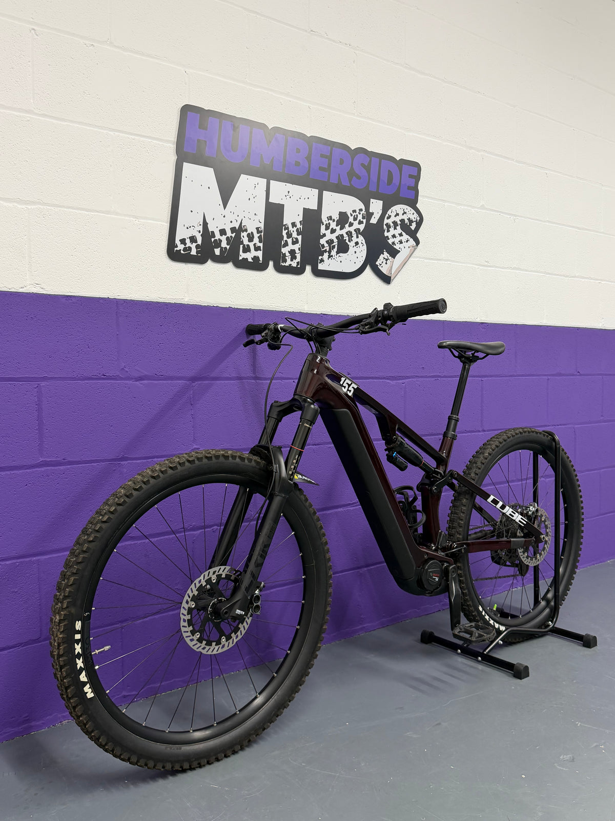 Large / 2024 Cube Stereo Hybrid One55 SLX 750 / EMTB / E-BIKE / MTB