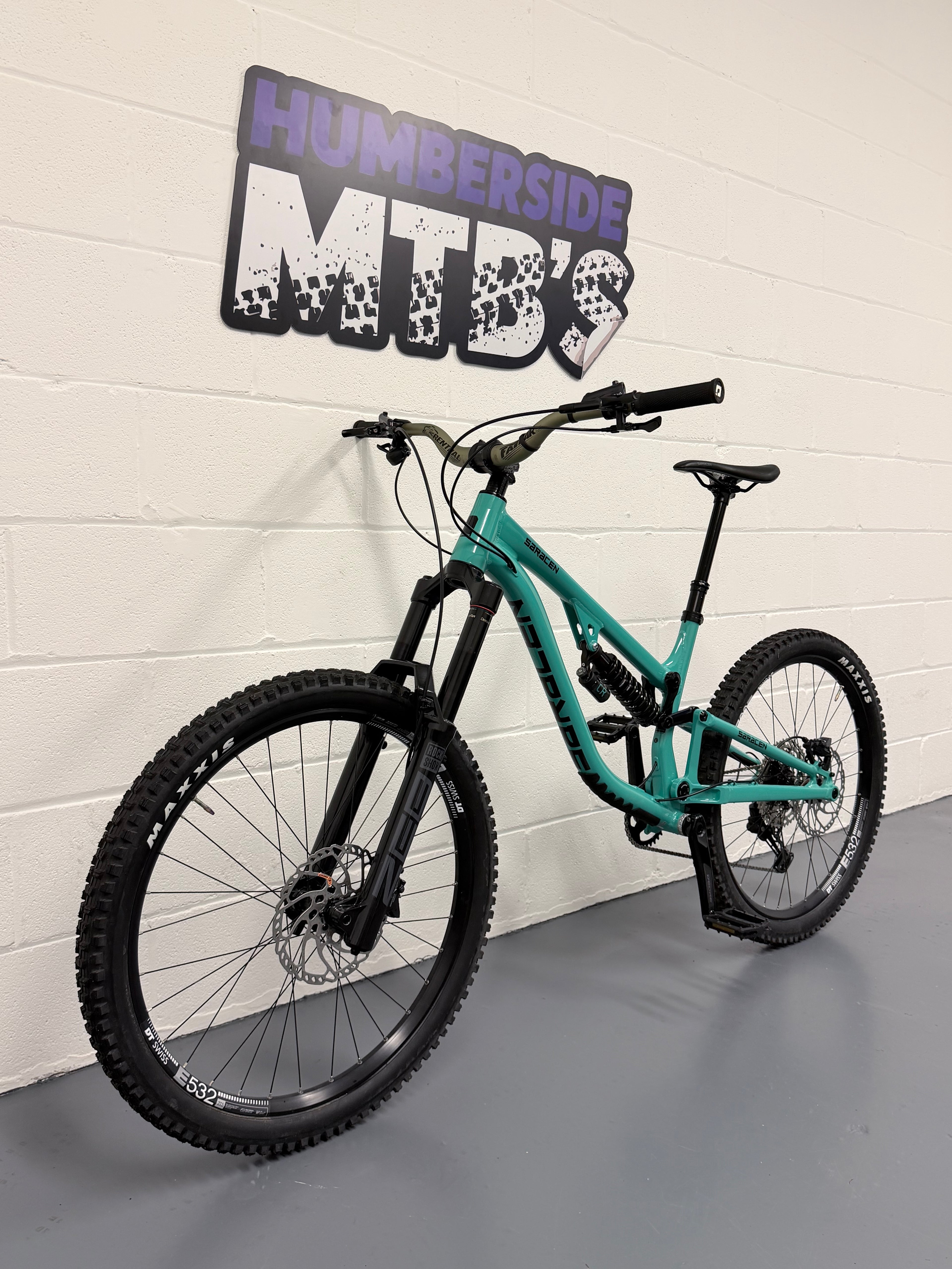 Large - 2025 Saracen Ariel 80 Full Suspension Mountain Bike - MTB - UPGRADED