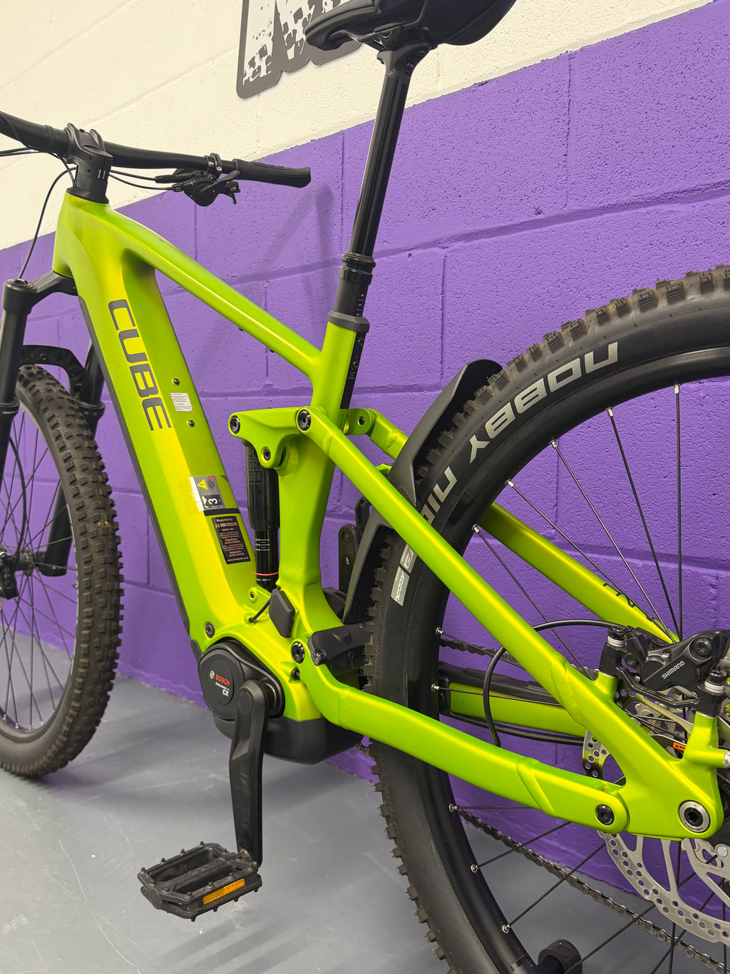 Large / 2025 Cube Stereo Hybrid One44 EX 800 / 78 MILES / EMTB / E-BIKE / MTB