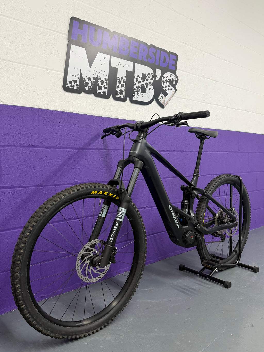 Medium / 2026 ORBEA Wild ST H30 - 93 Miles Full Suspension Mountain Bike / EMTB / MTB