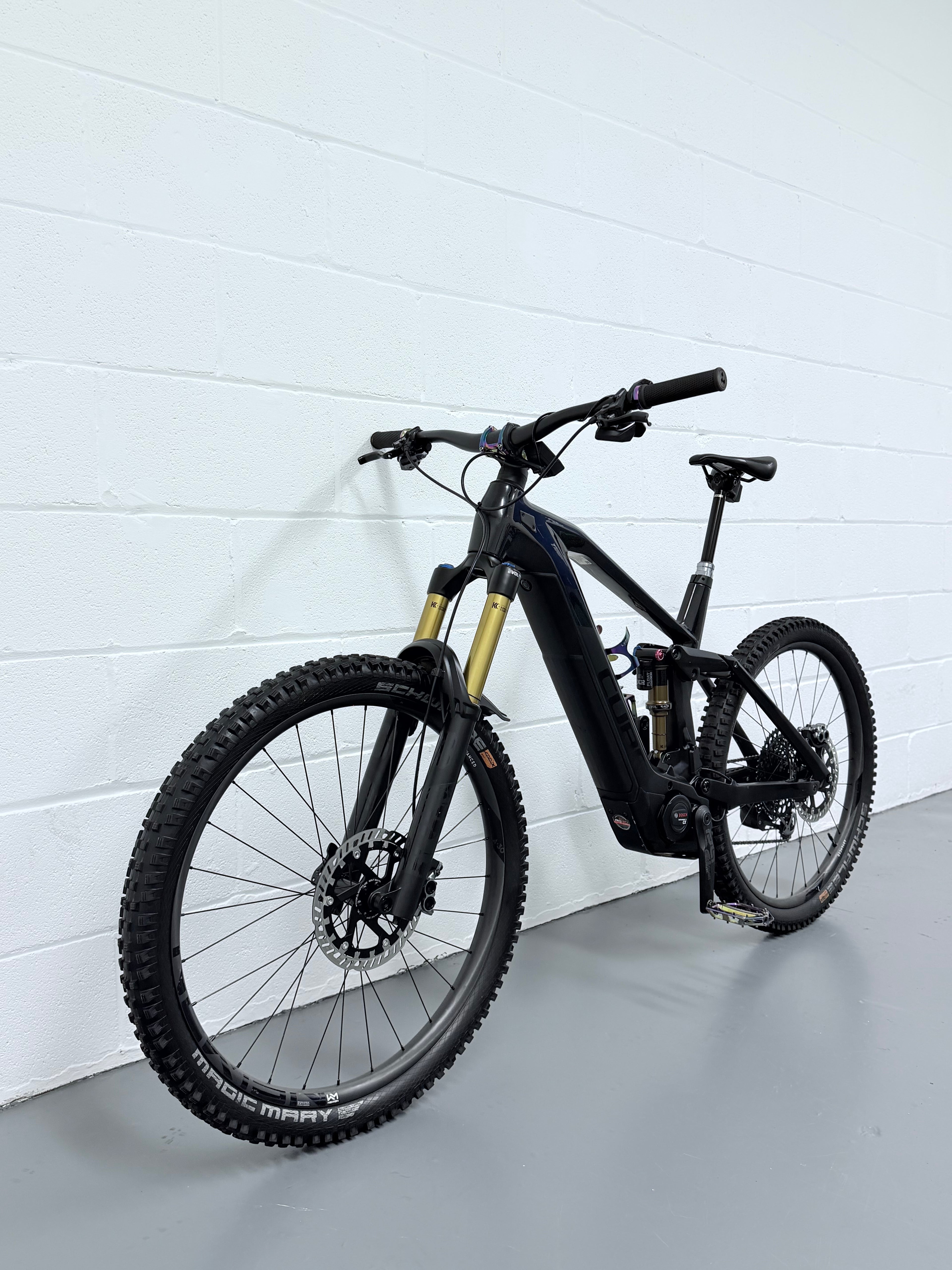 Large - 2021 Cube Stereo Hybrid 160 C62 SLT Full Suspension Mountain Bike - EMTB