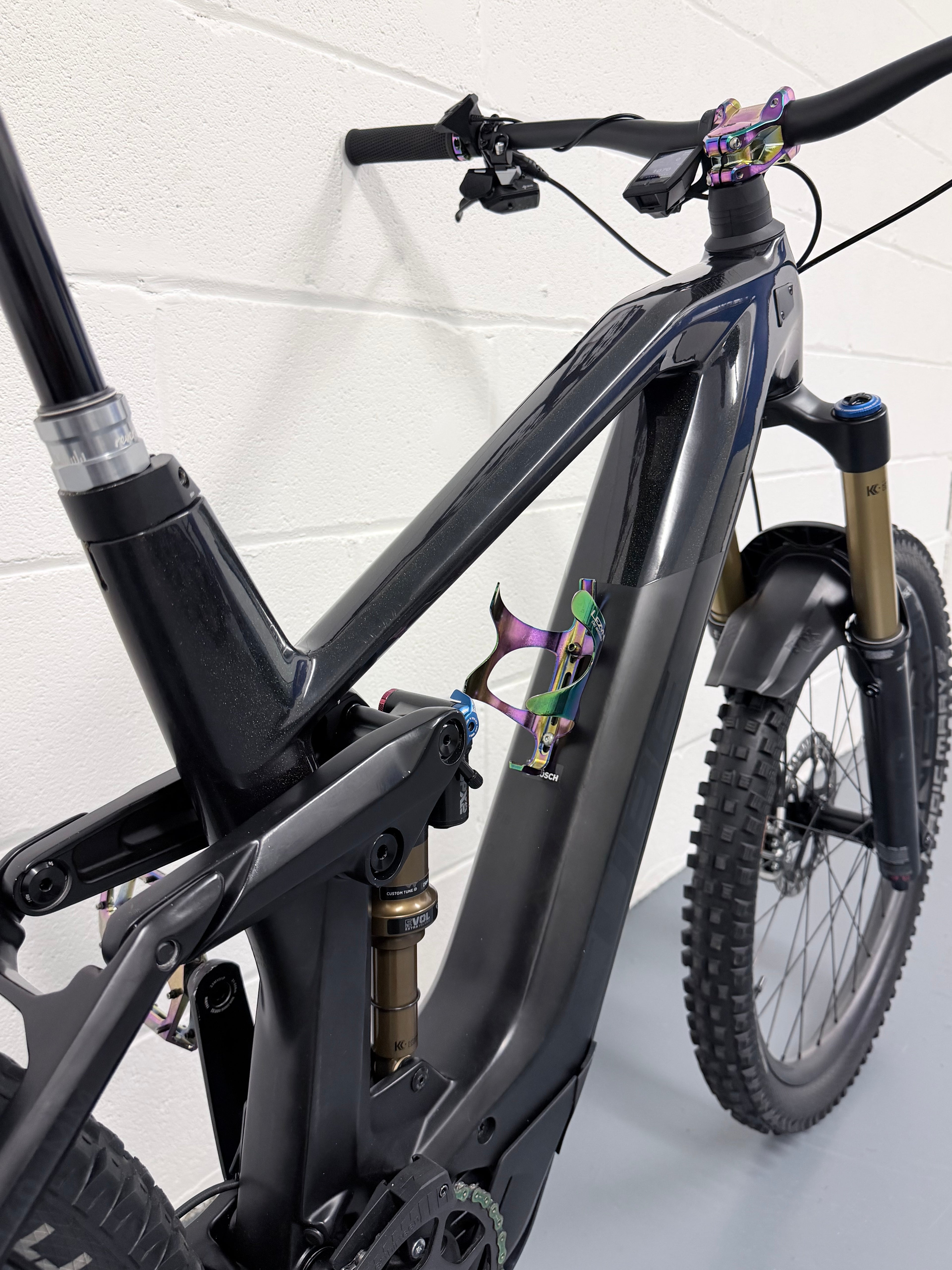Large - 2021 Cube Stereo Hybrid 160 C62 SLT Full Suspension Mountain Bike - EMTB
