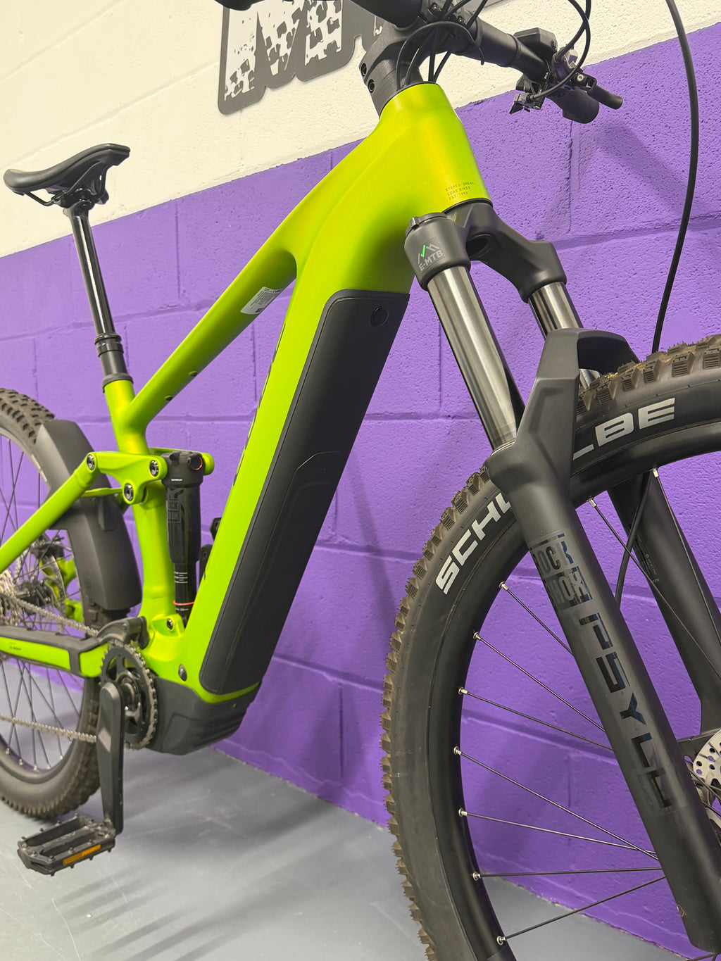 Large / 2025 Cube Stereo Hybrid One44 EX 800 / 78 MILES / EMTB / E-BIKE / MTB