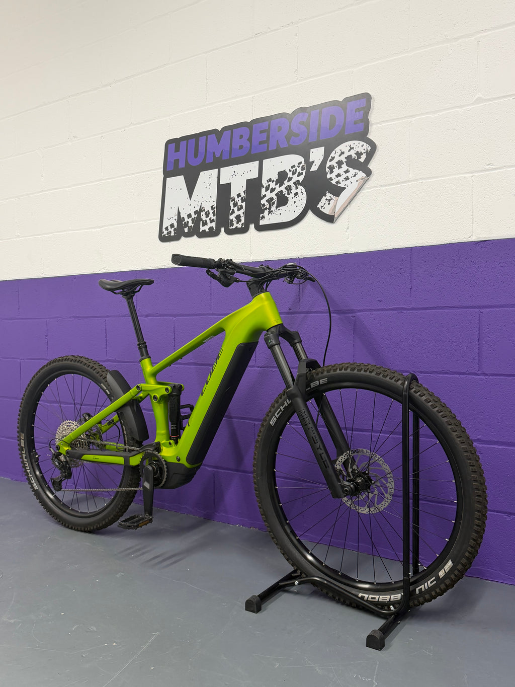 Large / 2025 Cube Stereo Hybrid One44 EX 800 / 78 MILES / EMTB / E-BIKE / MTB