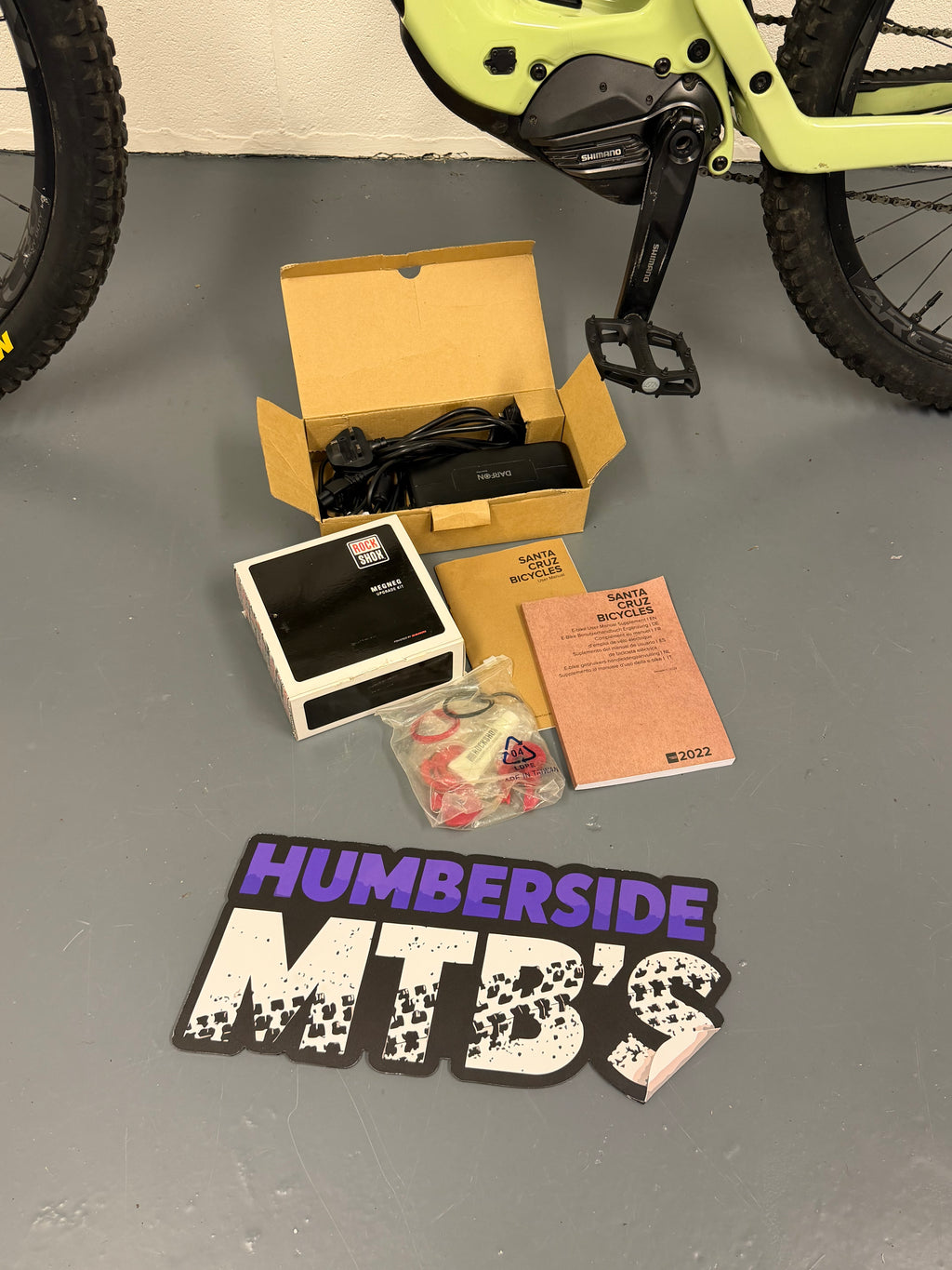 XXL - 2023 SANTA CRUZ HECKLER C Full Suspension Electric Mountain Bike - EMTB - MTB