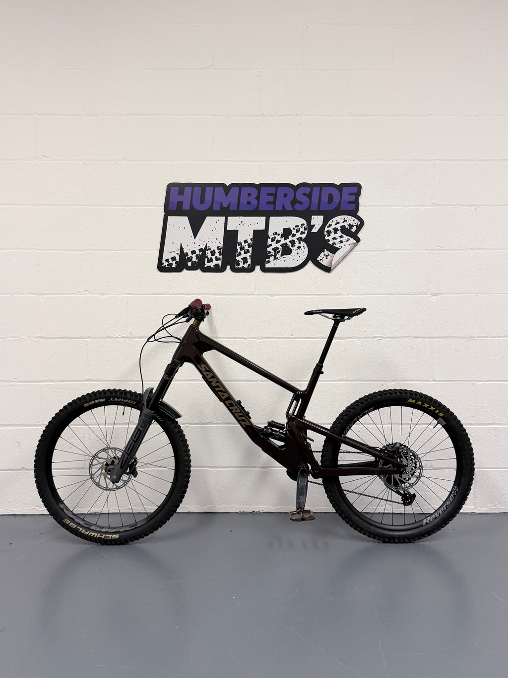 XL - 2022 Santa Cruz Nomad C Oxblood - Full Suspension Mountain Bike