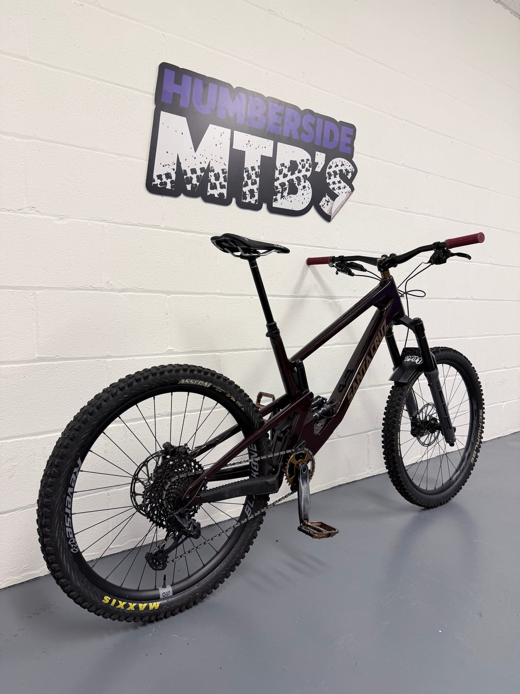 XL - 2022 Santa Cruz Nomad C Oxblood - Full Suspension Mountain Bike