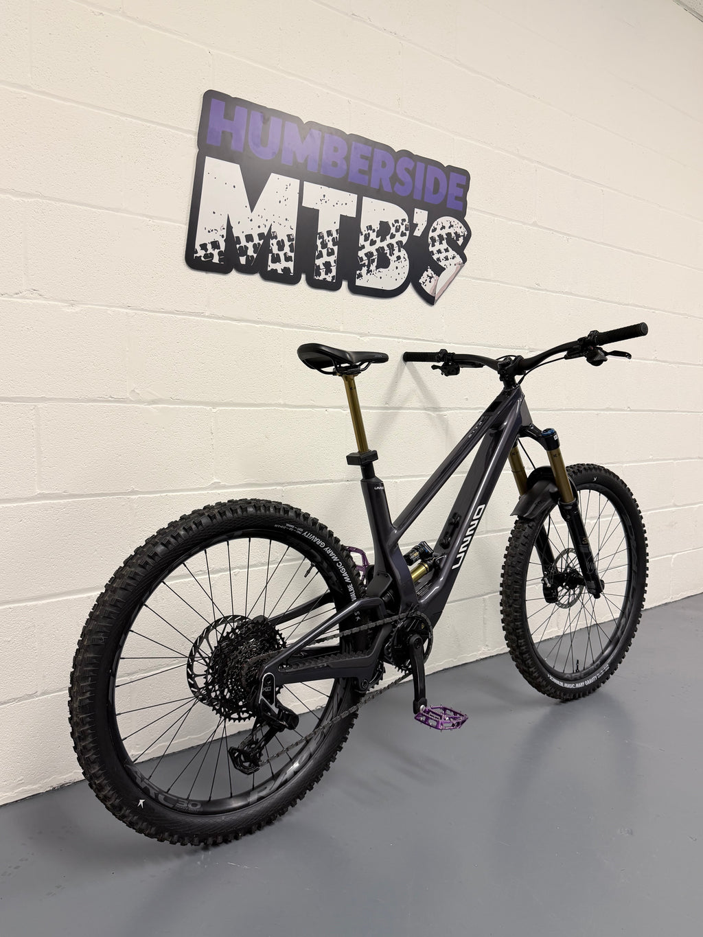 S2 - 174 MILES!! - 2026 Unno Mith Race UPGRADED Full Suspension Electric Mountain Bike - EMTB - MTB