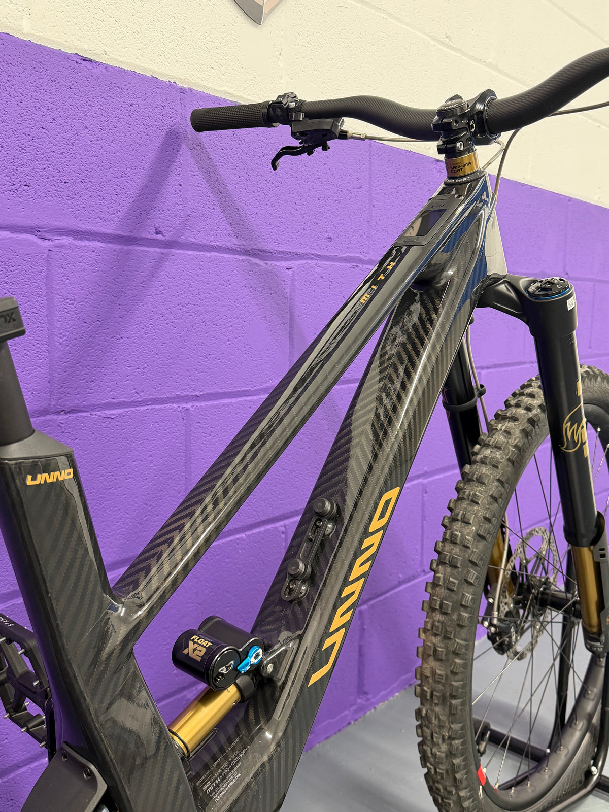 S2 / 2026 Unno Mith Pro Factory Build - 197 Miles Full Suspension Electric Mountain Bike / EMTB / MTB