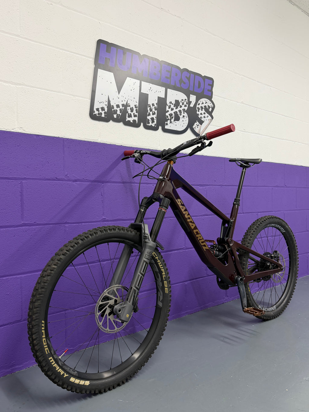 XL - 2022 Santa Cruz Nomad C Oxblood - Full Suspension Mountain Bike