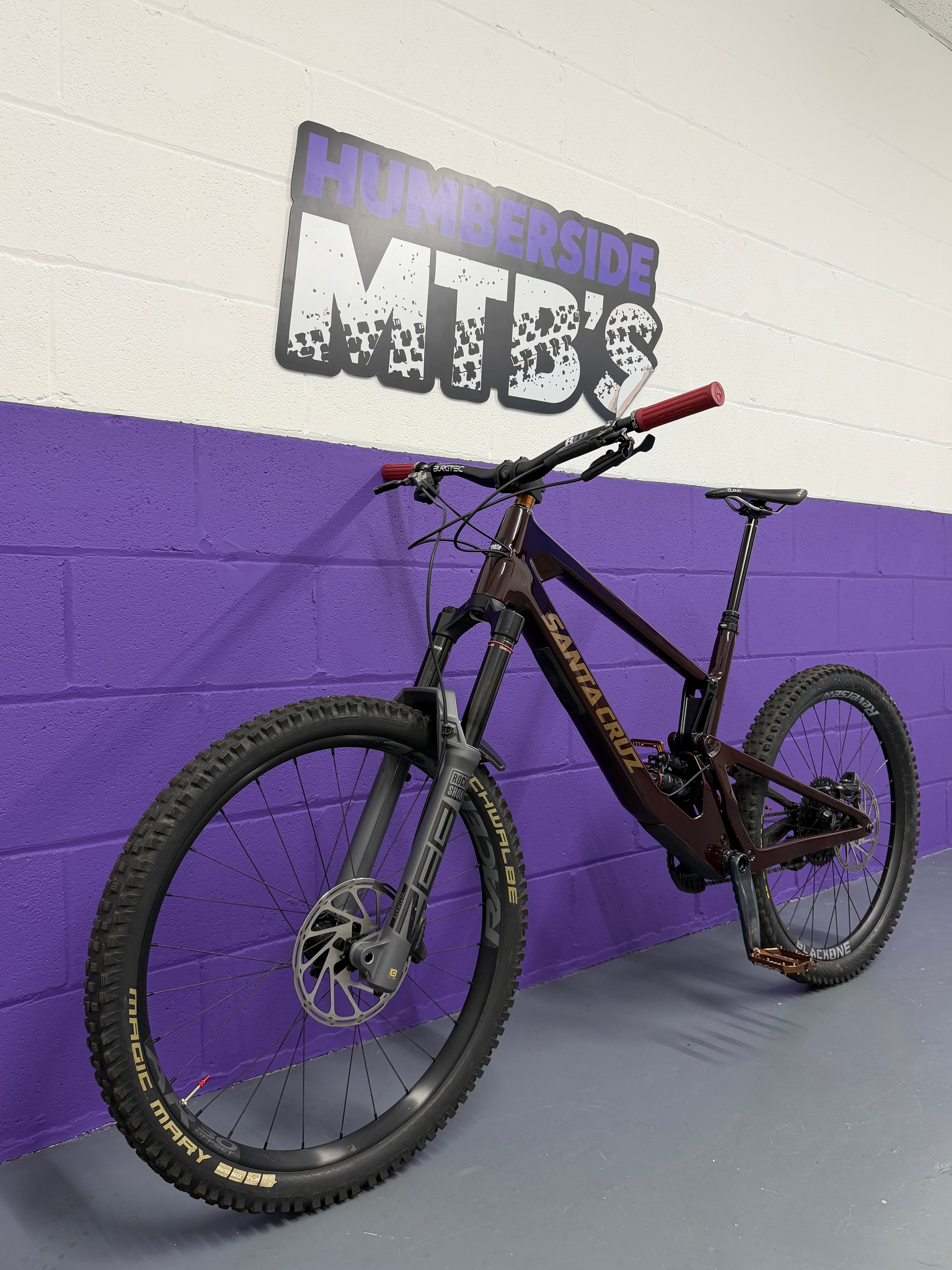 XL - 2022 Santa Cruz Nomad C Oxblood - Full Suspension Mountain Bike