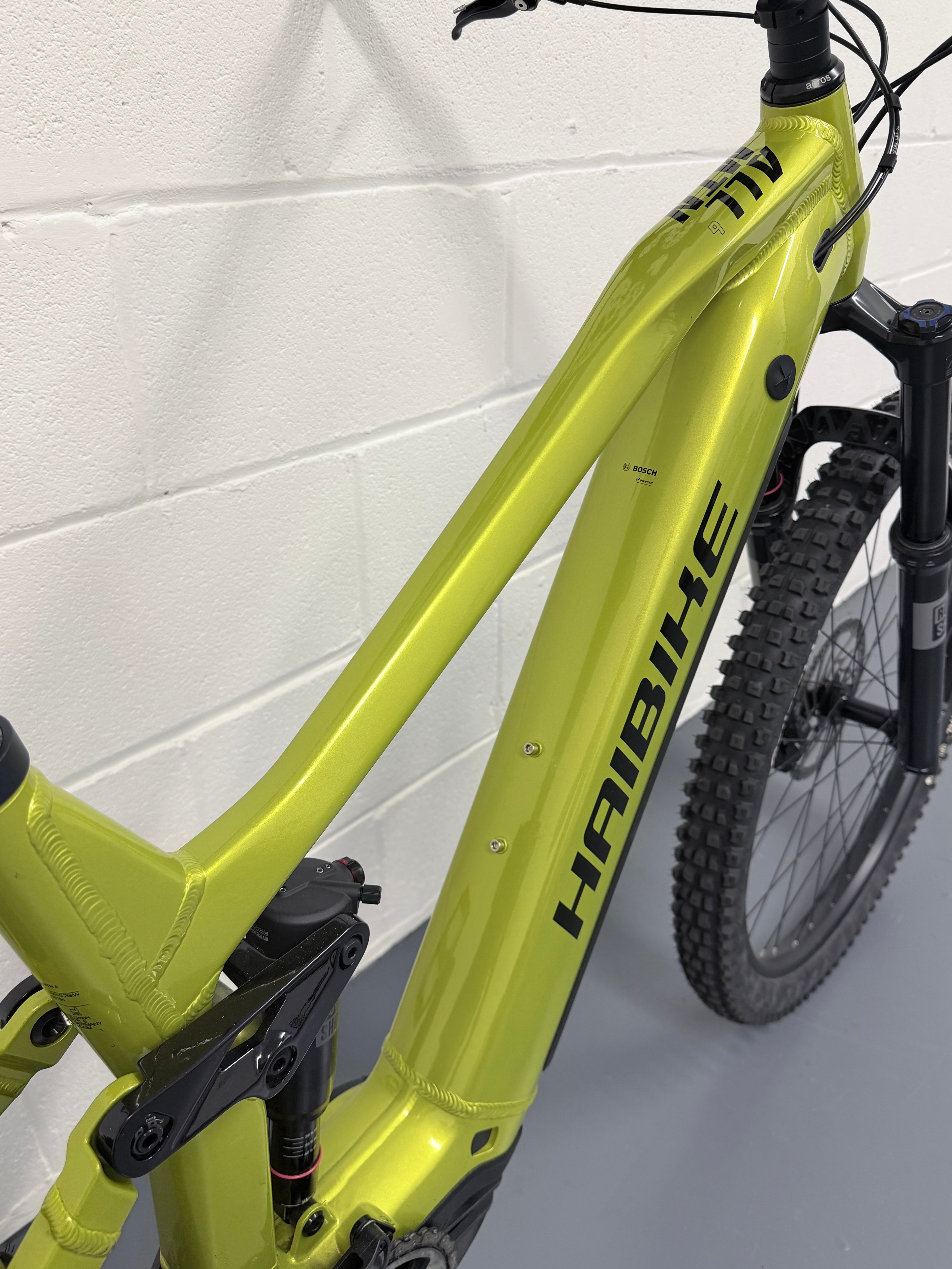 Large - 2025 HAIBIKE ALLMTN 6 Full Suspension Mountain Bike - EMTB