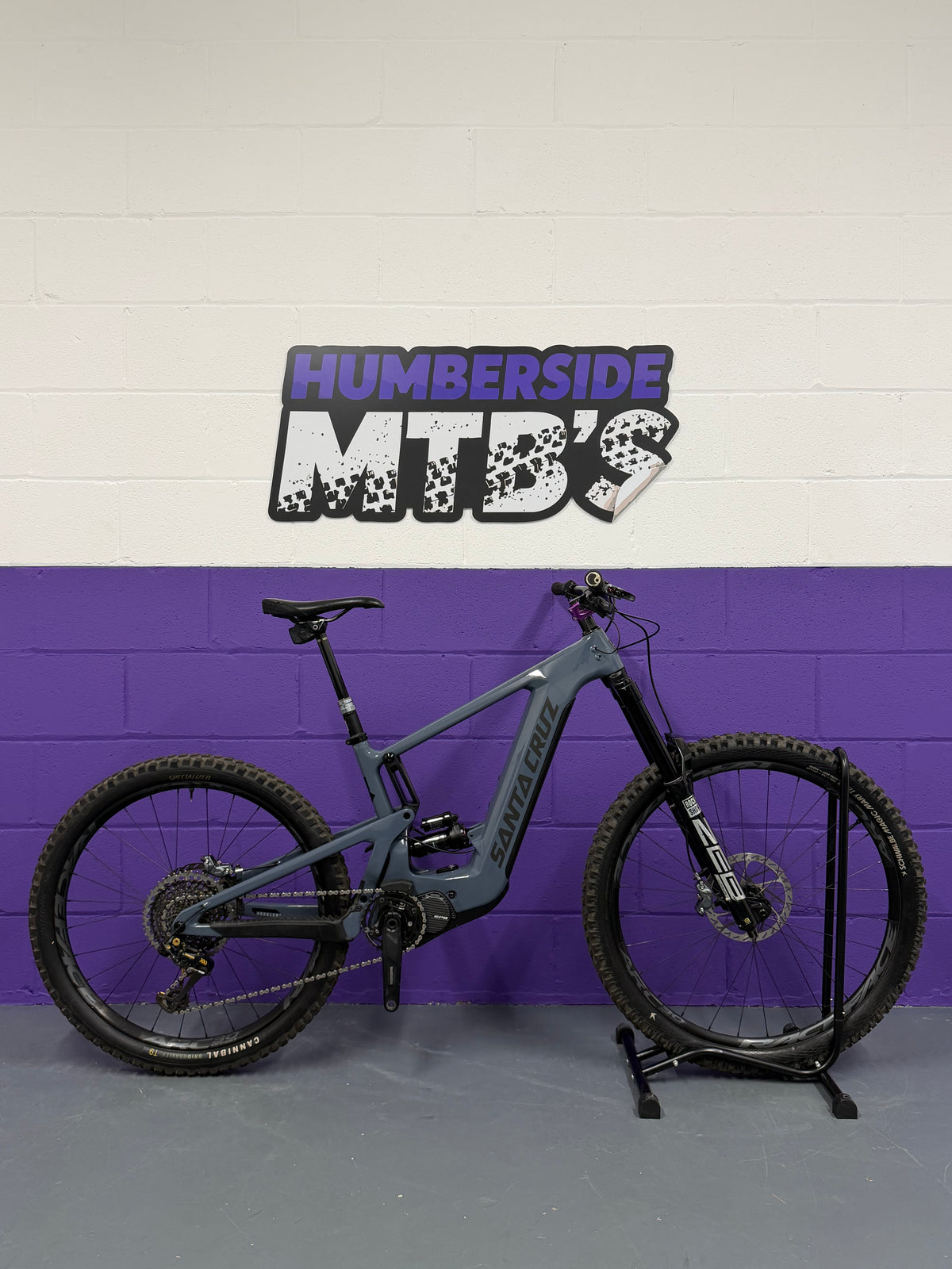 Medium / 2023 Santa Cruz Heckler C MX Full Suspension Electric Mountain Bike / EMTB / MTB