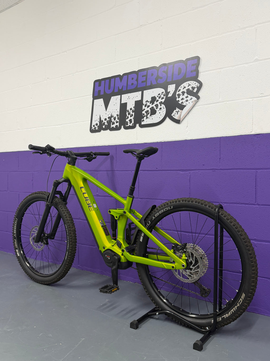 Large / 2025 Cube Stereo Hybrid One44 EX 800 / 78 MILES / EMTB / E-BIKE / MTB