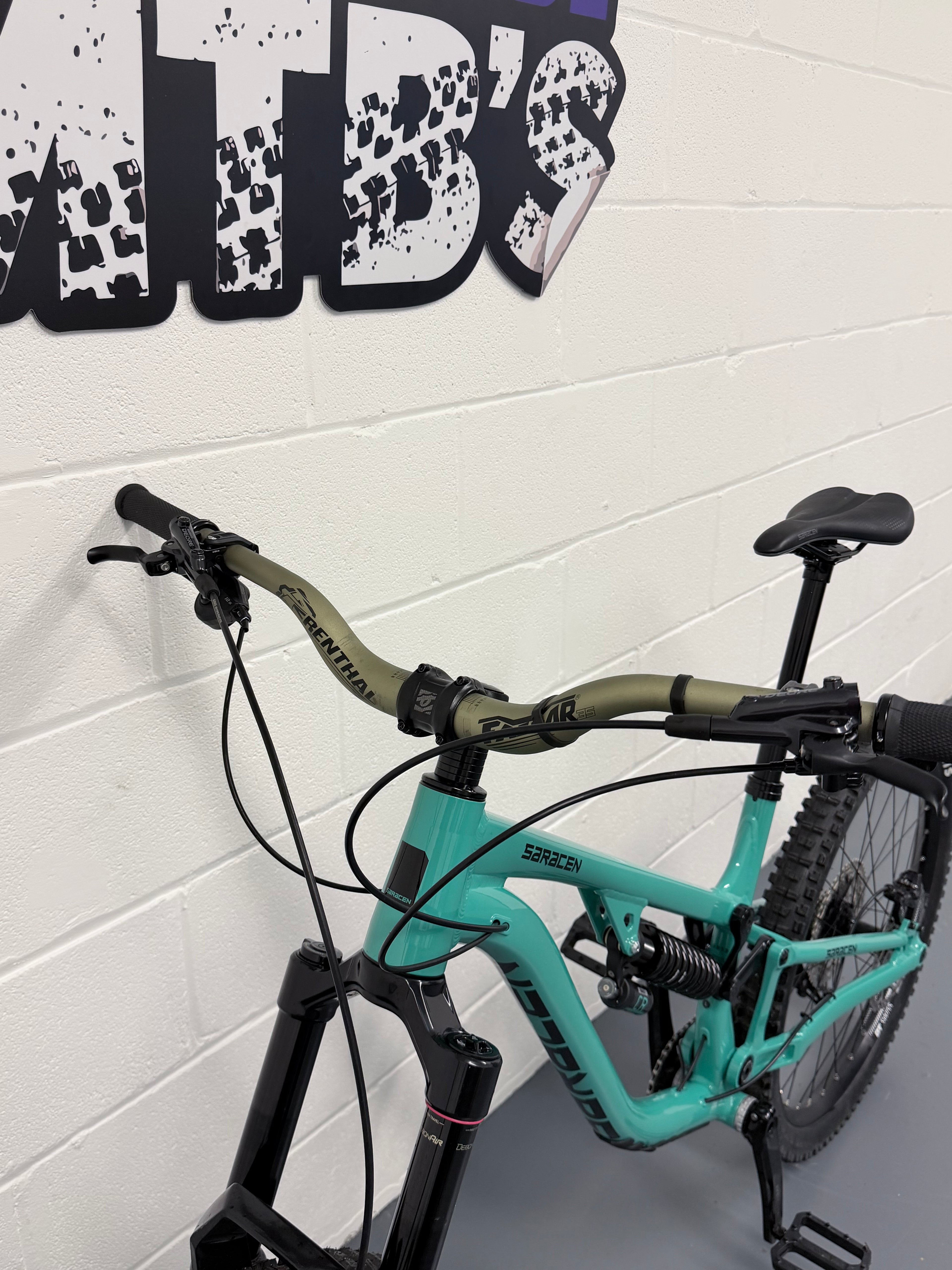 Large - 2025 Saracen Ariel 80 Full Suspension Mountain Bike - MTB - UPGRADED