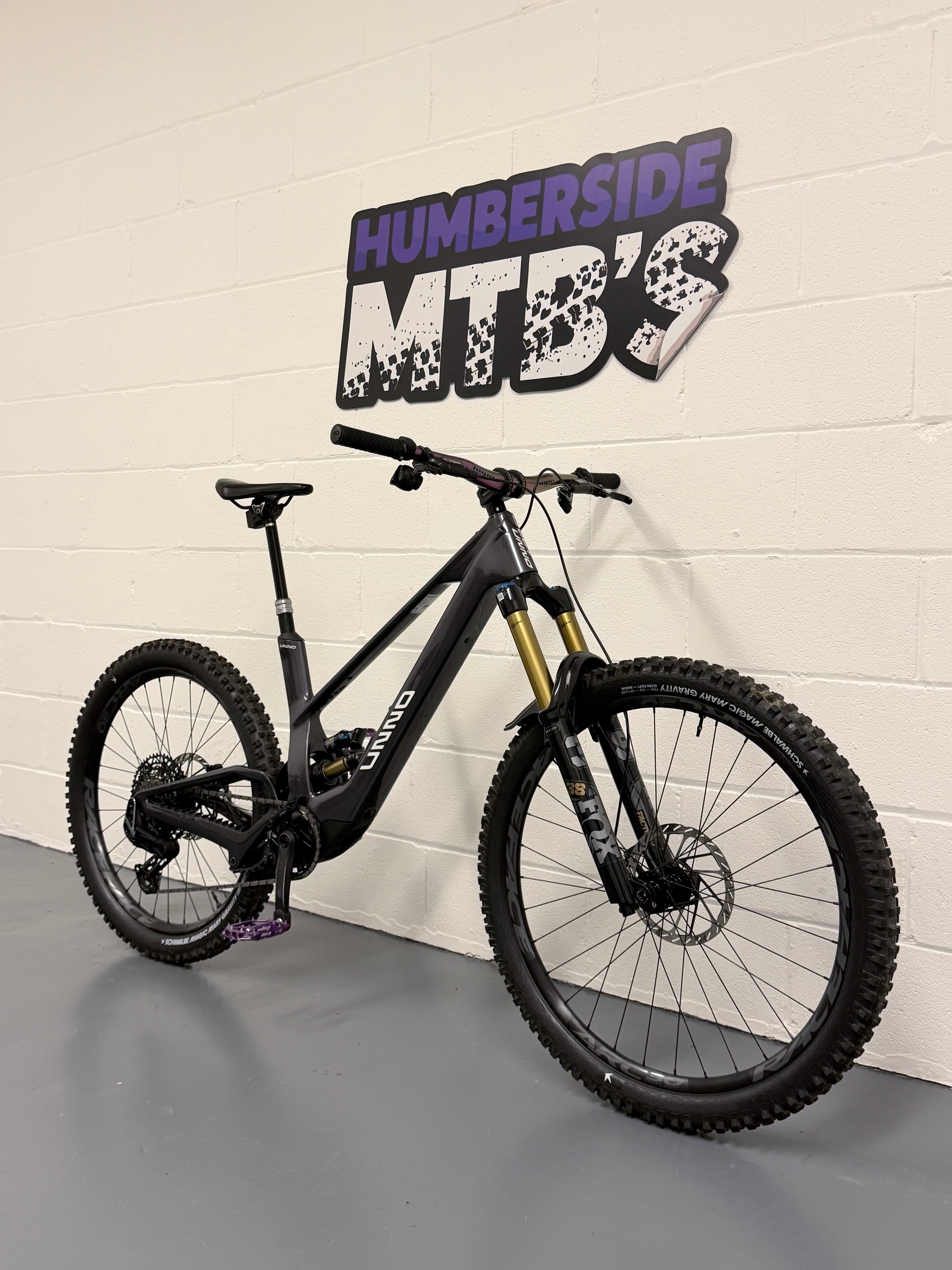 S2 - 174 MILES!! - 2026 Unno Mith Race UPGRADED Full Suspension Electric Mountain Bike - EMTB - MTB
