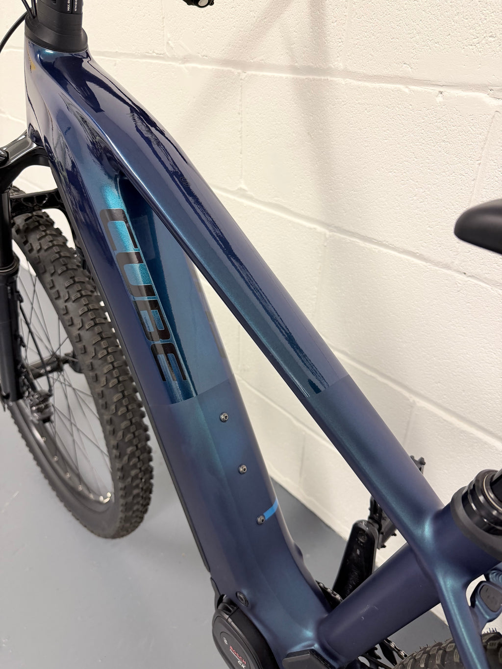 Medium - 2025 Cube Reaction Hybrid SLX 800 Full Suspension Electric Mountain Bike - EMTB - MTB