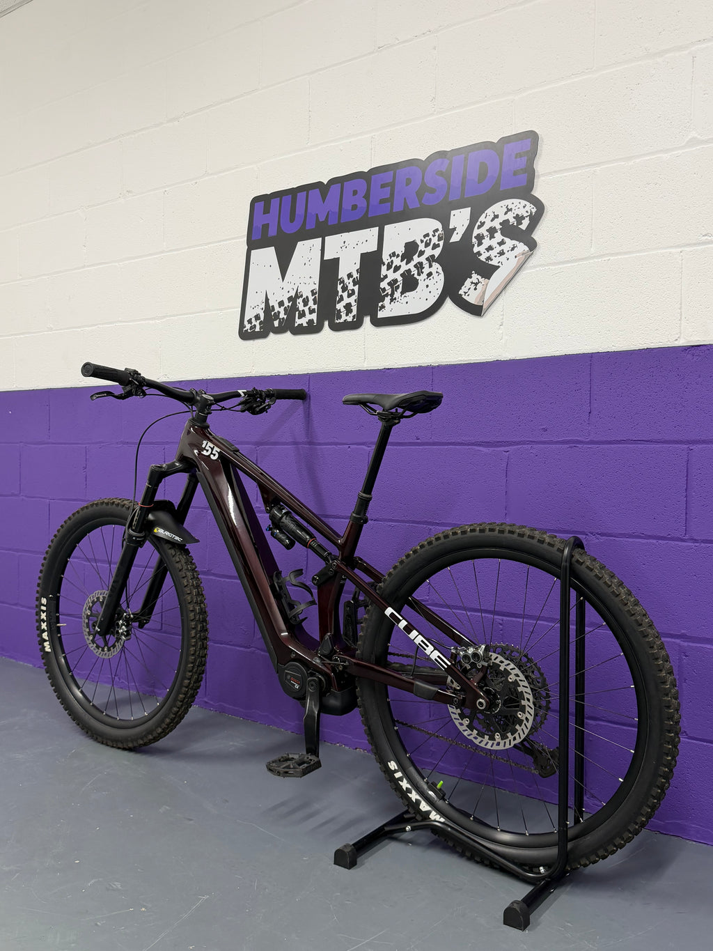 Large / 2024 Cube Stereo Hybrid One55 SLX 750 / EMTB / E-BIKE / MTB
