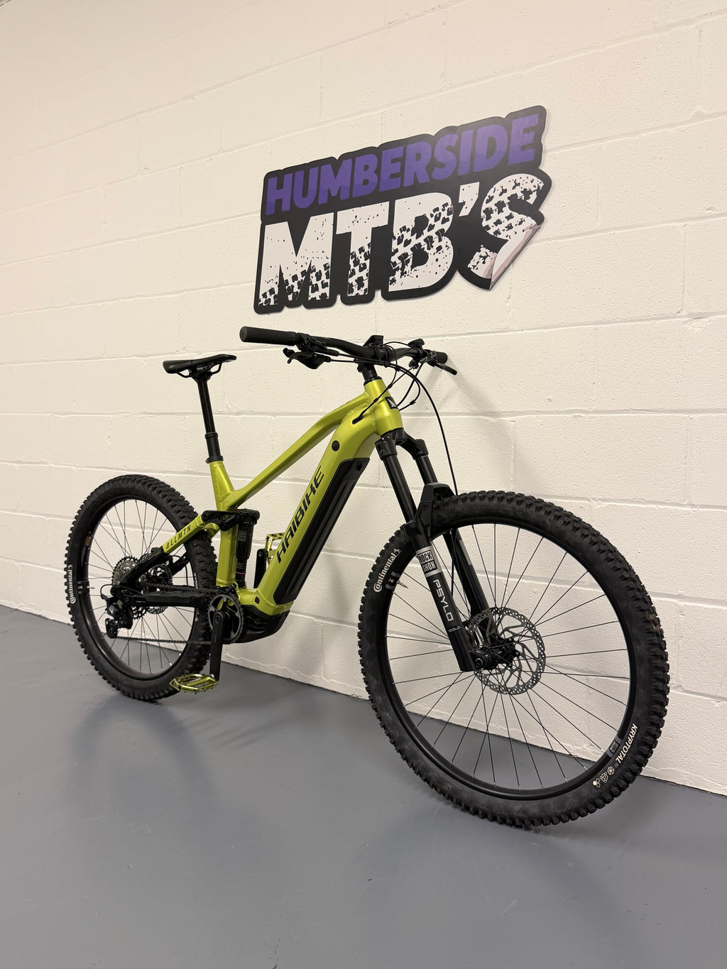 Large - 2025 HAIBIKE ALLMTN 6 Full Suspension Mountain Bike - EMTB