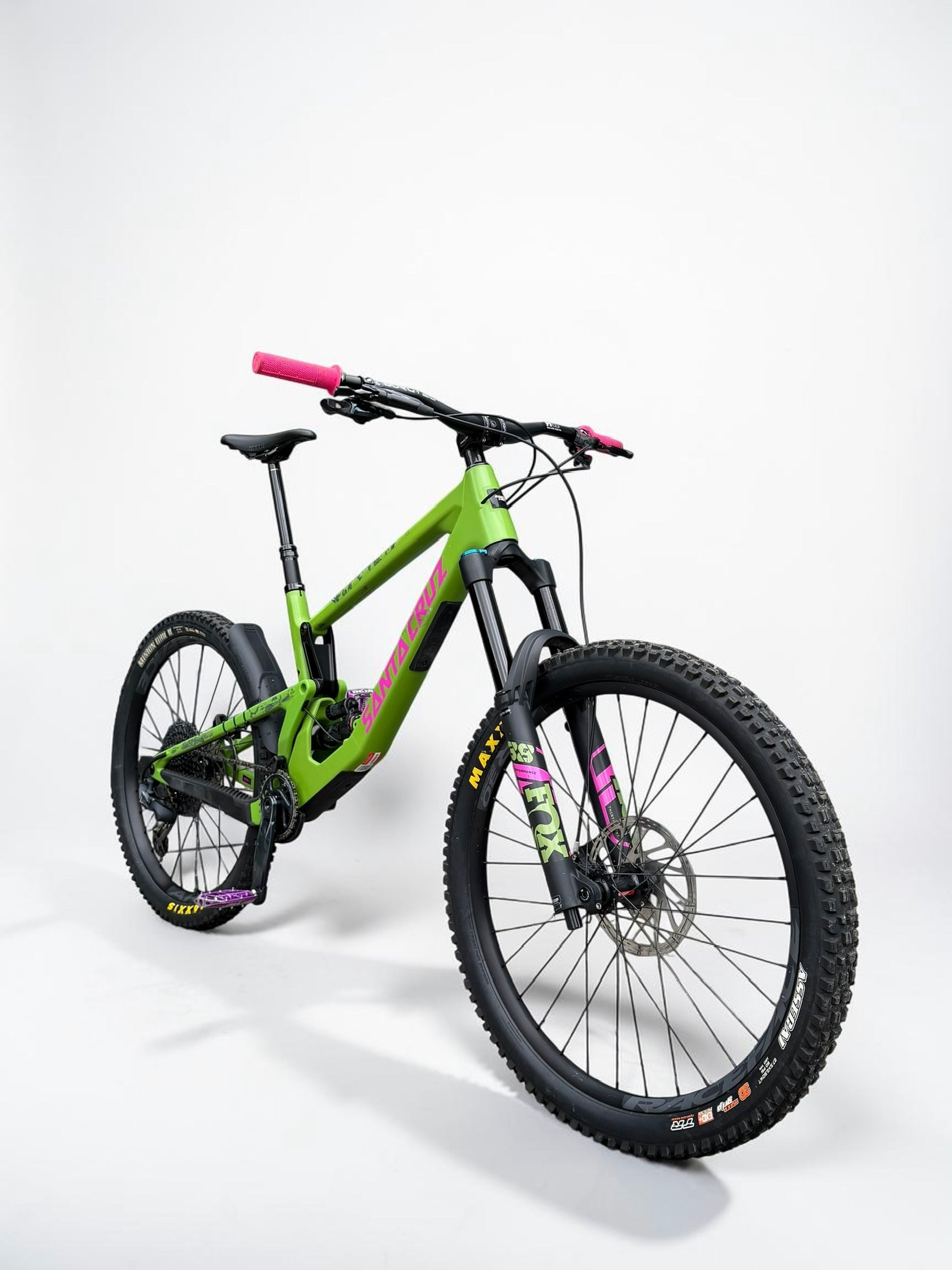 Large - Santa Cruz Nomad 5 C S - Adder Green