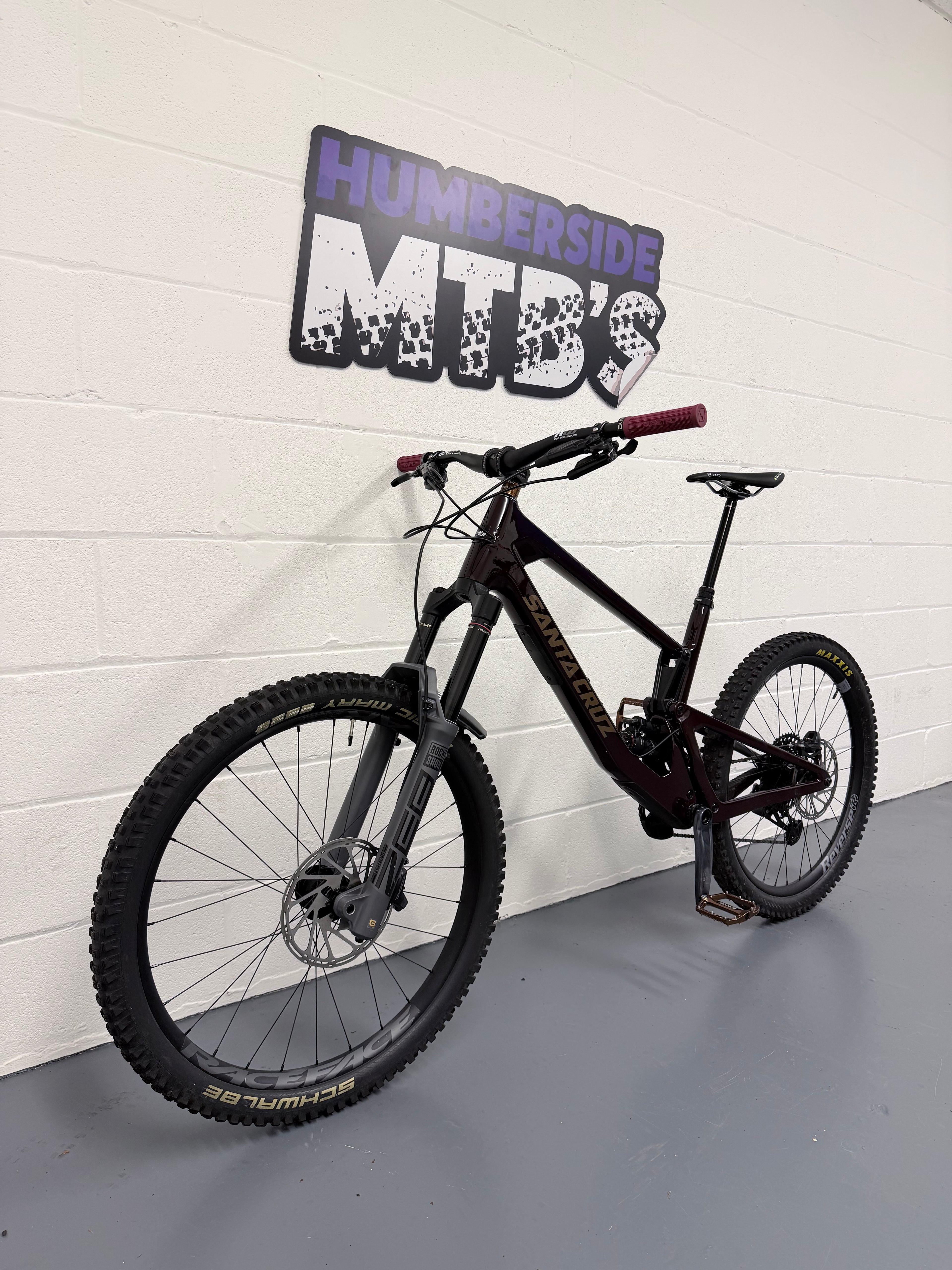 XL - 2022 Santa Cruz Nomad C Oxblood - Full Suspension Mountain Bike