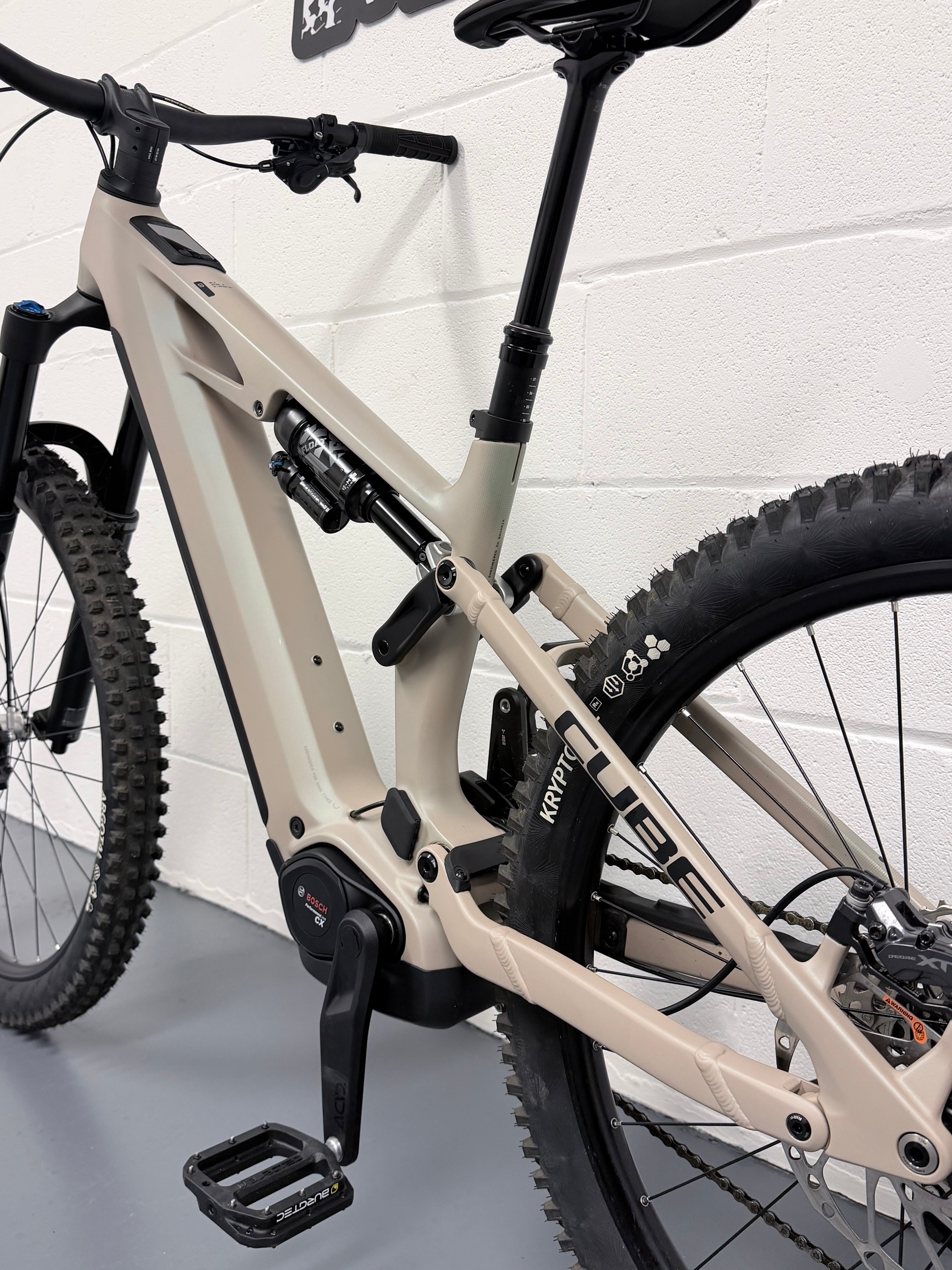 Medium - 39 MILES!! - 2026 Cube Stereo Hybrid One77 HPC SLX 800 Full Suspension Mountain Bike - EMTB - MTB