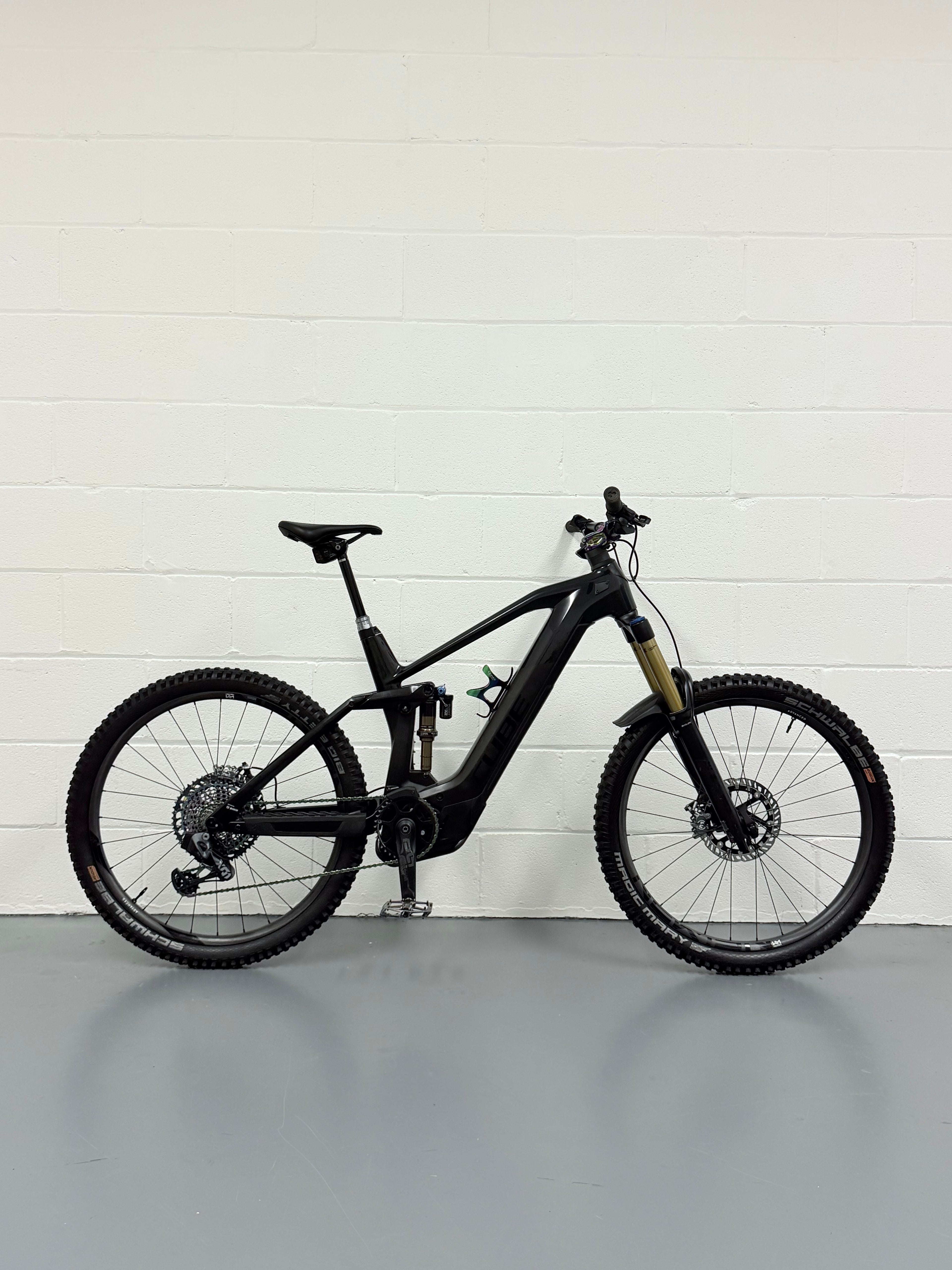 Large - 2021 Cube Stereo Hybrid 160 C62 SLT Full Suspension Mountain Bike - EMTB