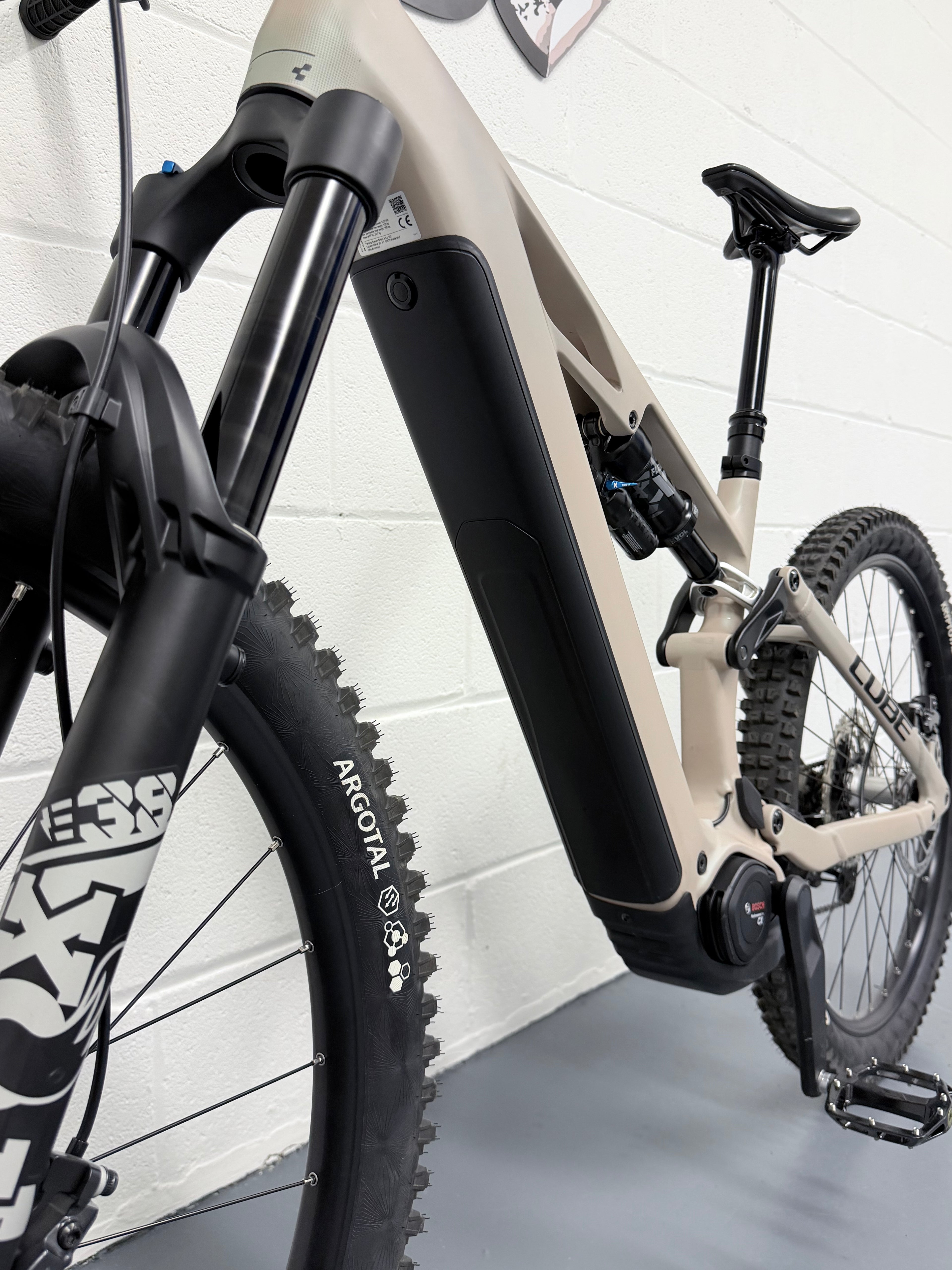 Medium - 41 Miles ! - 2026 Cube Stereo Hybrid One77 HPC SLX 800 Full Suspension Mountain Bike - EMTB - MTB