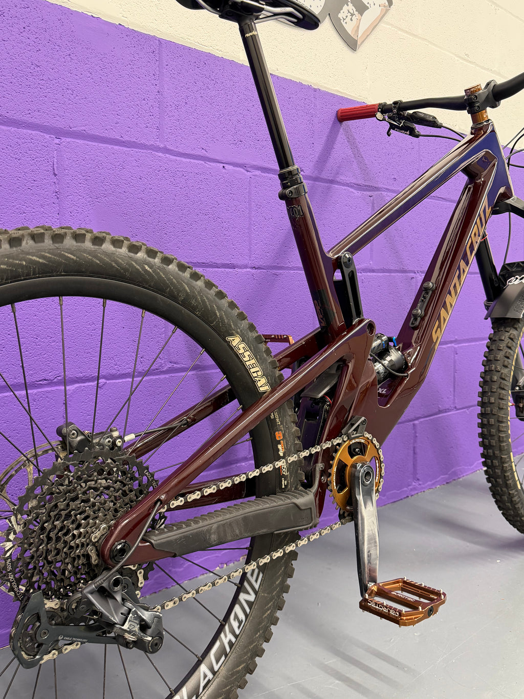 XL - 2022 Santa Cruz Nomad C Oxblood - Full Suspension Mountain Bike