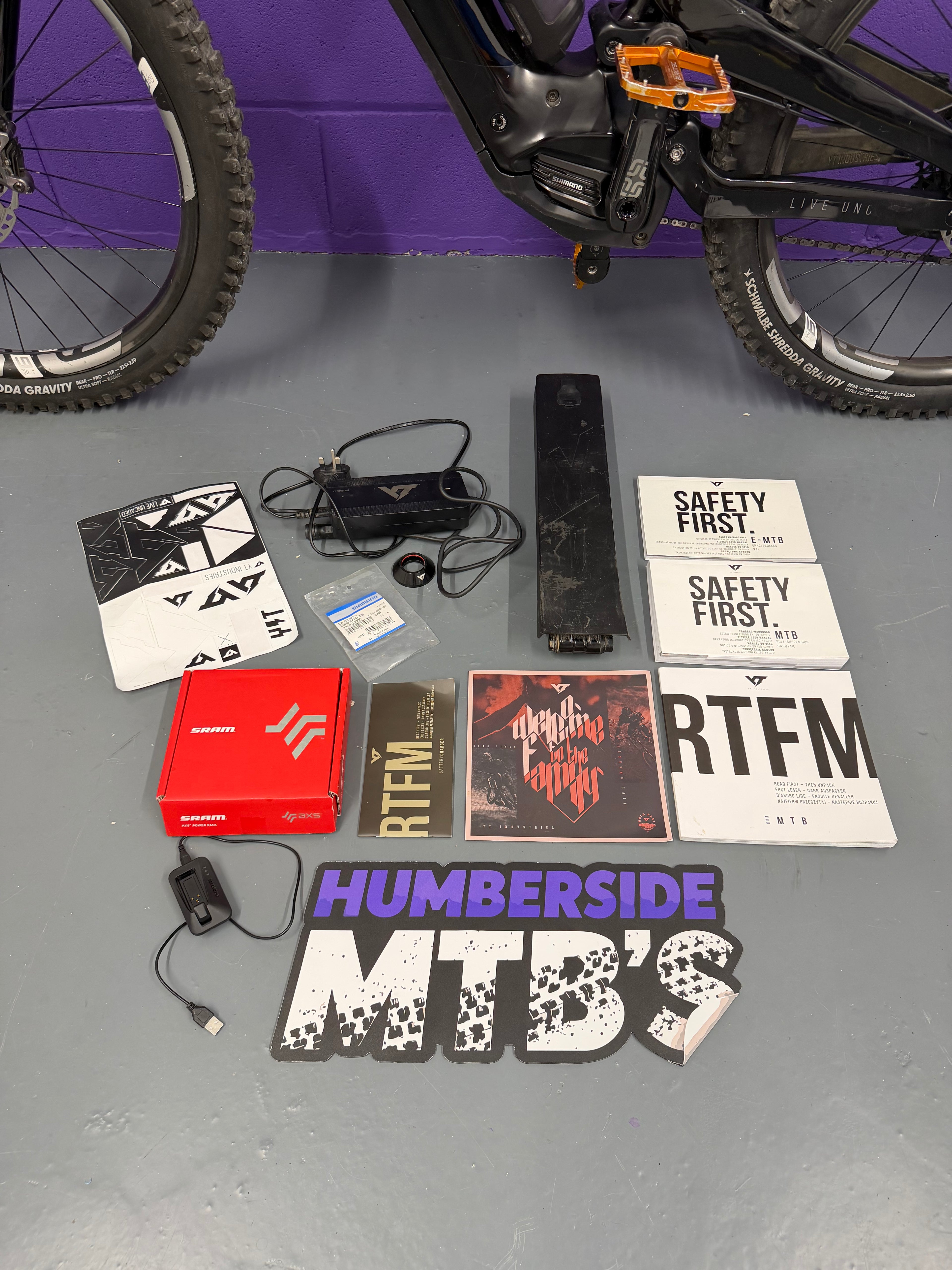 YT DECOY 1/1 BUILD - EMTB