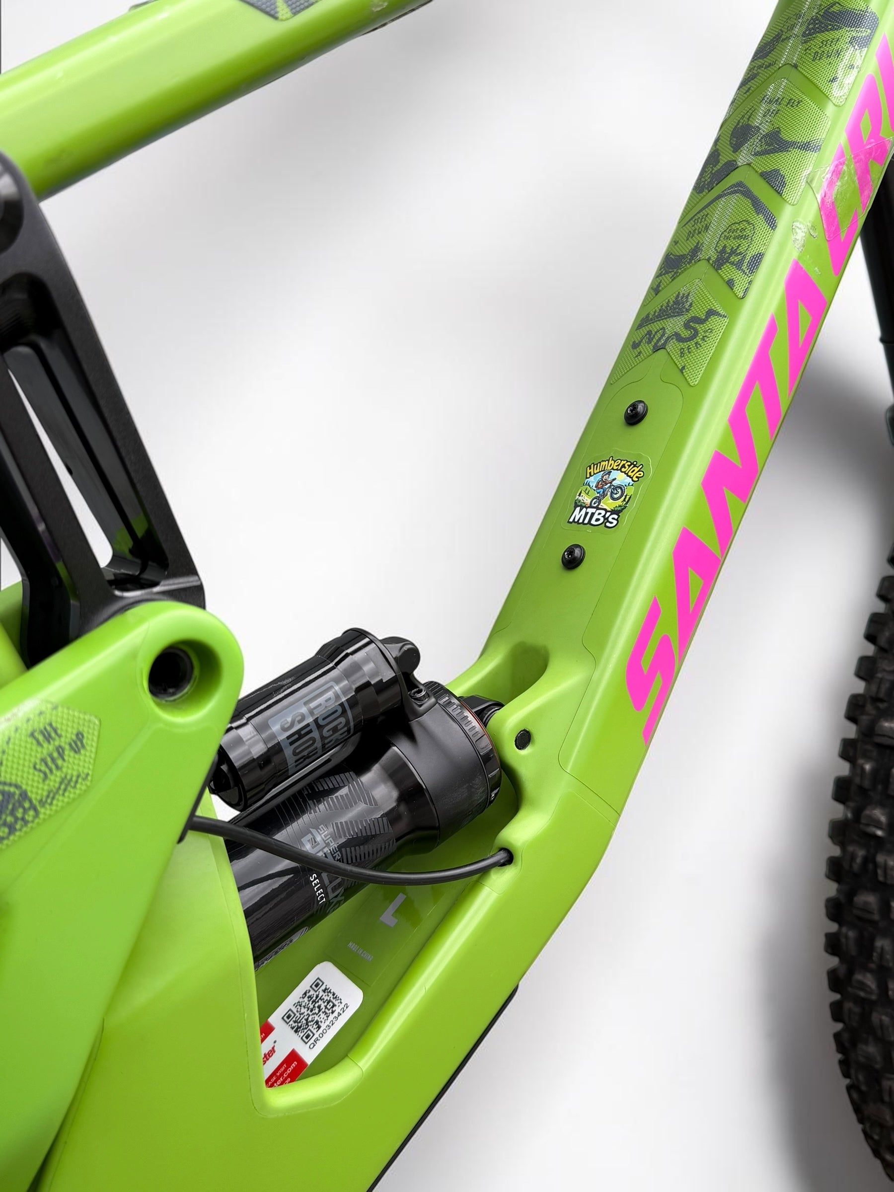 Large - Santa Cruz Nomad 5 C S - Adder Green