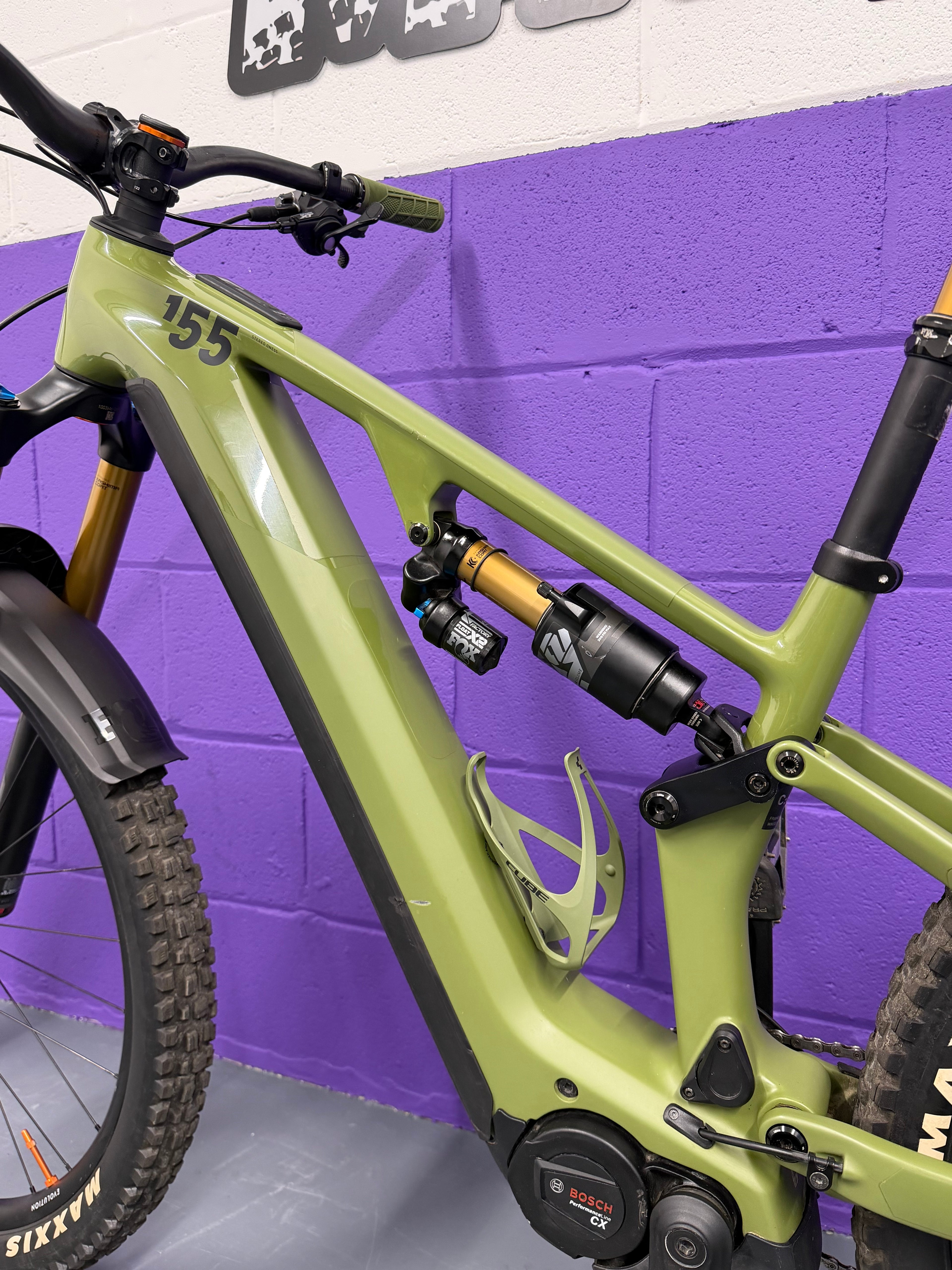 Medium / 2024 Cube Stereo Hybrid One55 TM 750 / EMTB / E-BIKE / MTB
