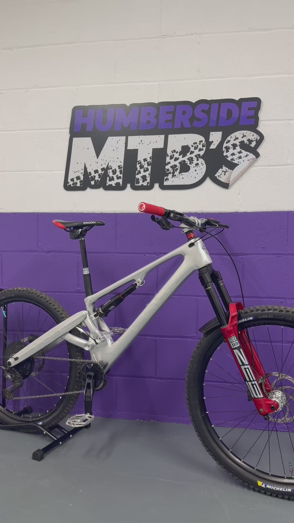 Medium - Pole Vikkela full suspension mountain bike - UPGRADED - SUPER RARE