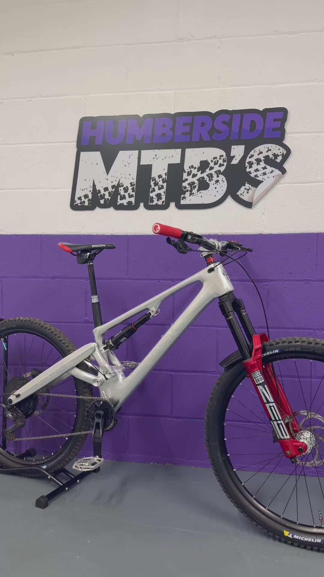Medium - Pole Vikkela full suspension mountain bike - UPGRADED - SUPER RARE