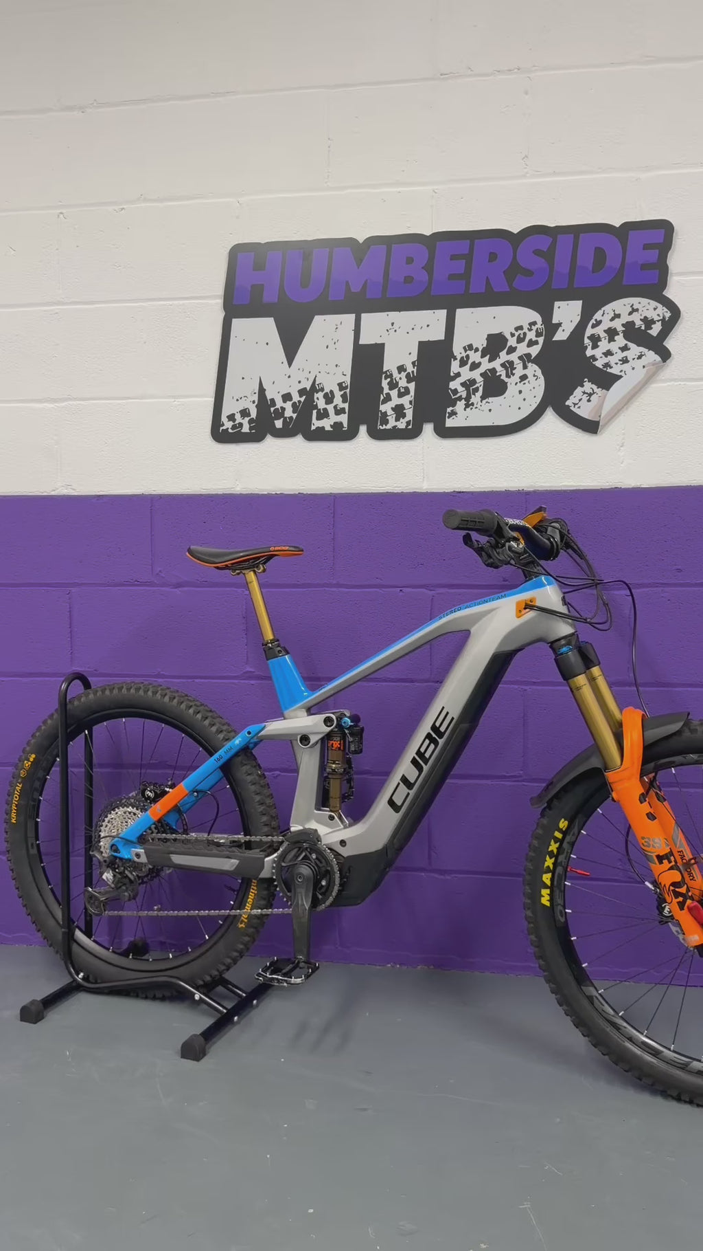 Large / Cube Stereo Hybrid 160 ActionTeam / EMTB / E-BIKE / MTB
