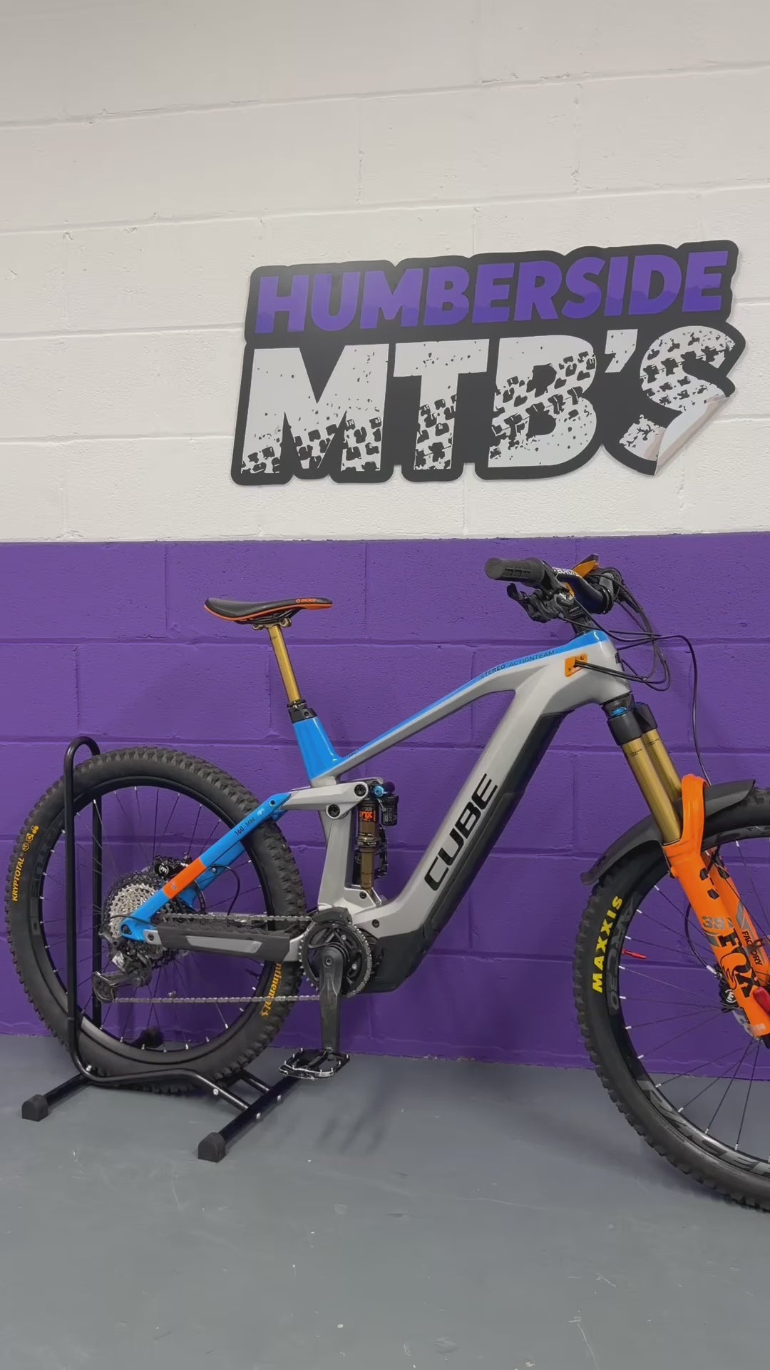 Large / Cube Stereo Hybrid 160 ActionTeam / EMTB / E-BIKE / MTB
