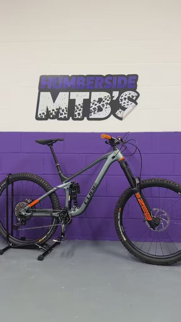 Large / 2021 Cube Stereo 170 TM Full Suspension Mountain Bike / Rare / MTB