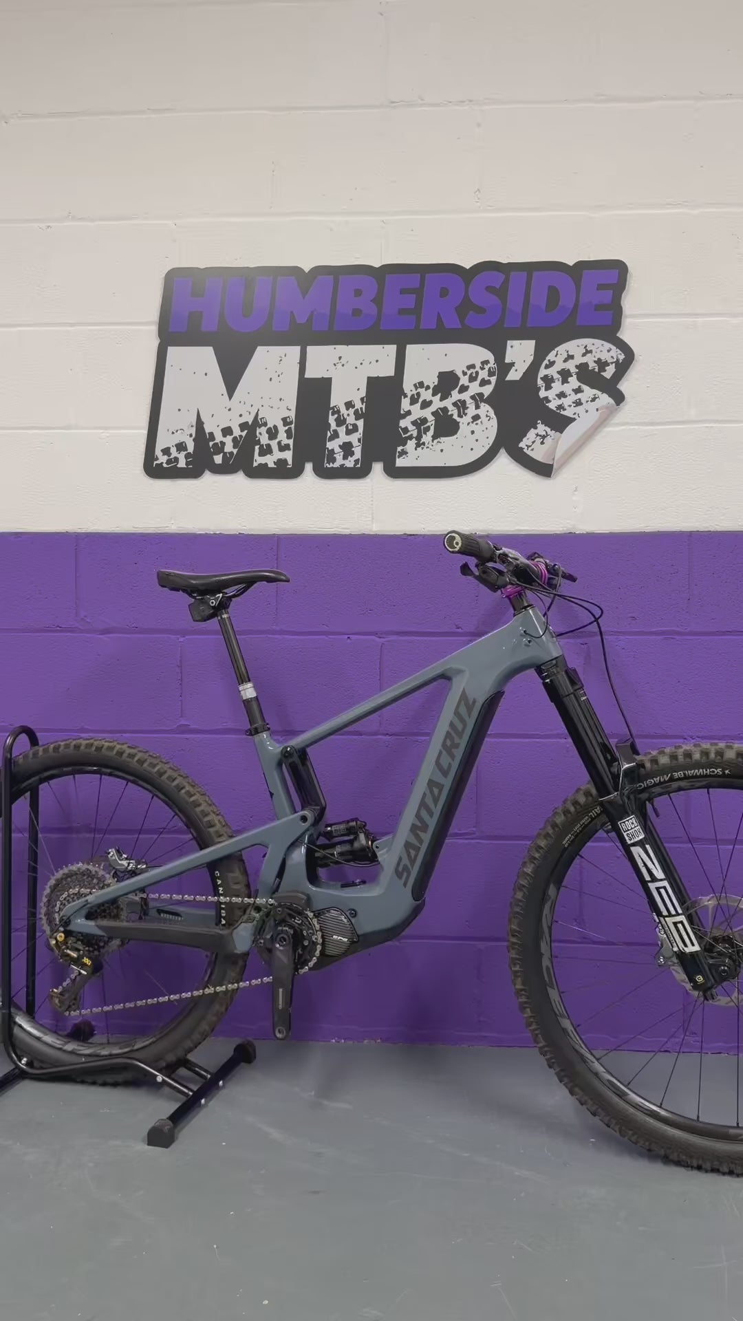 Medium / 2023 Santa Cruz Heckler C MX Full Suspension Electric Mountain Bike / EMTB / MTB